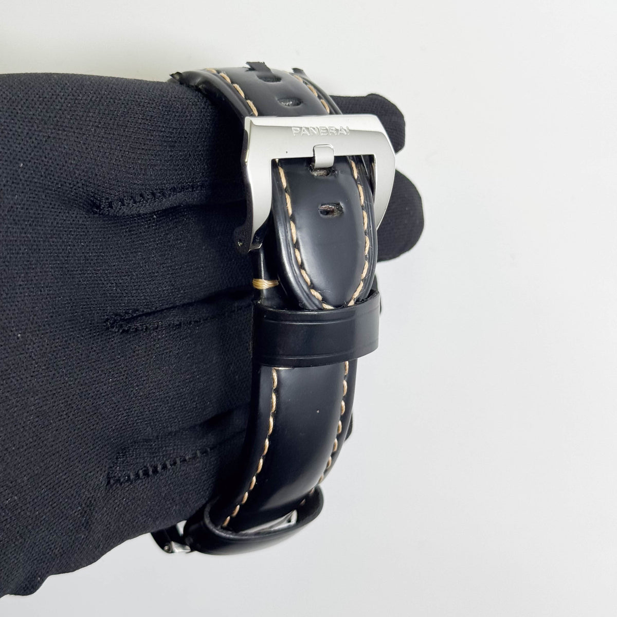 Panerai Luminor 44mm Black Dial Watch Ref# PAM0000