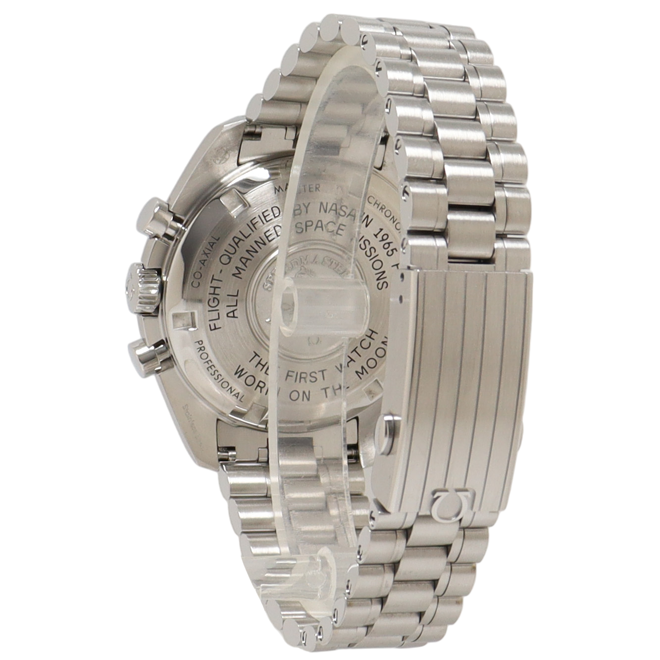 Omega Speedmaster Stainless Steel 42mm Black Chronograph Dial Watch Ref#  310.30.42.50.01.001