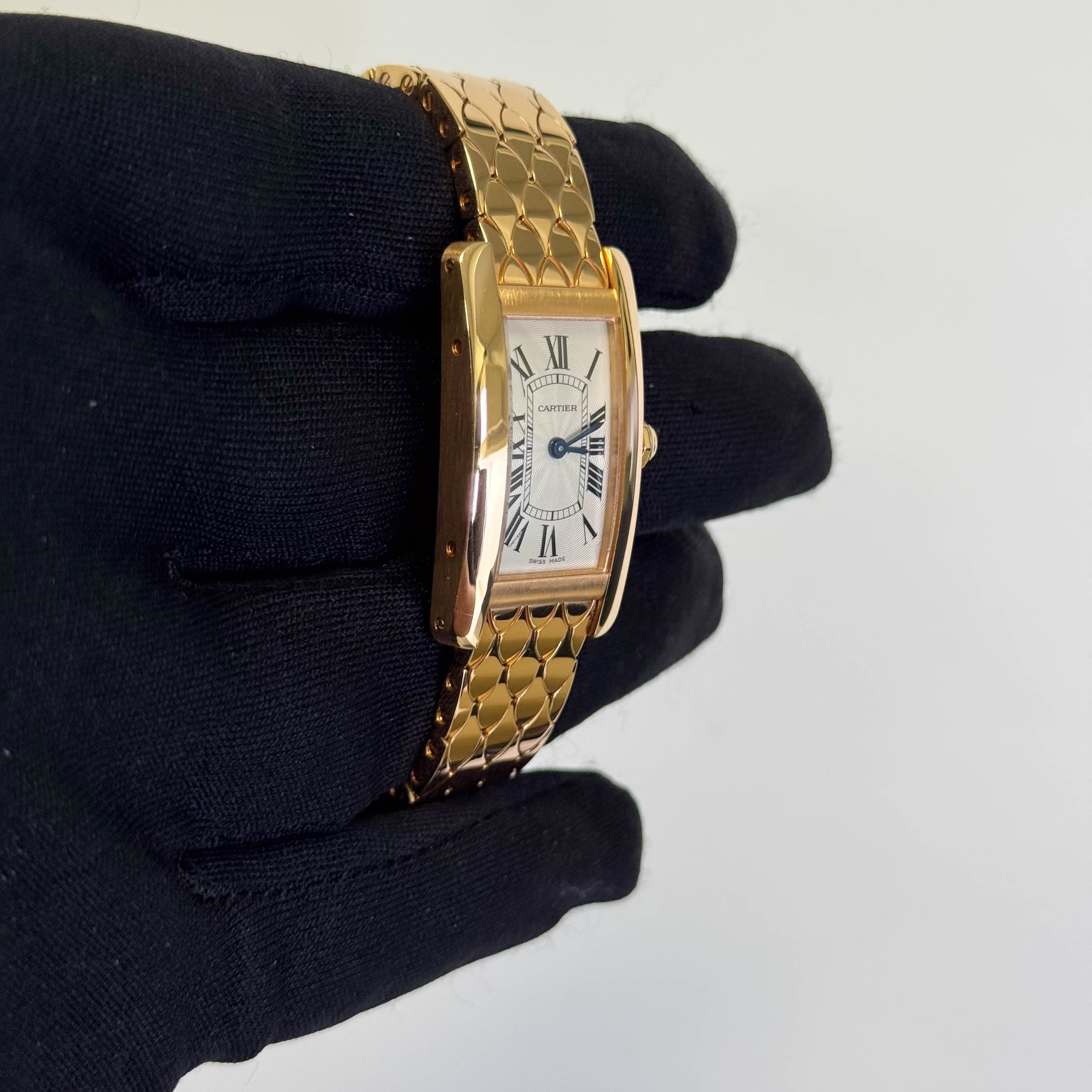 Cartier Tank 35mm Ivory Dial Watch Ref# W2620031