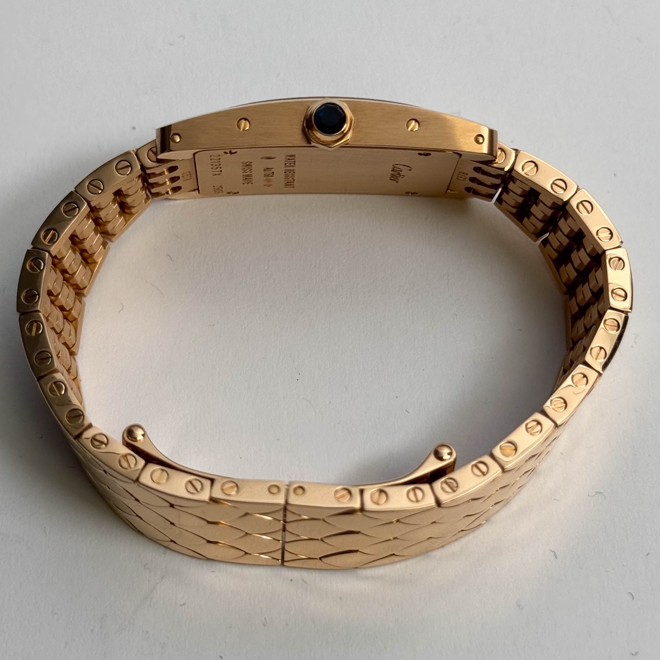 Cartier Tank 35mm Ivory Dial Watch Ref# W2620031