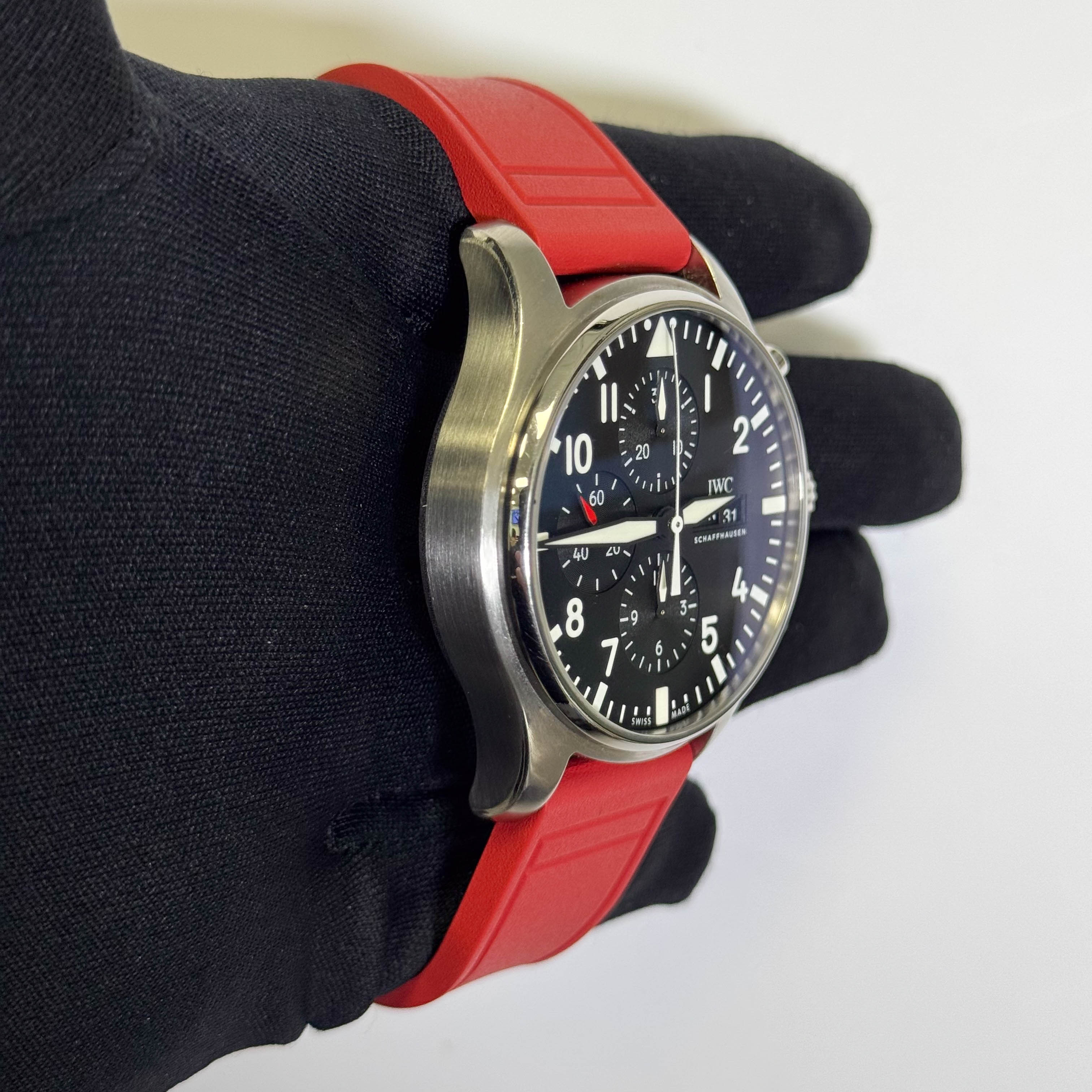 IWC Pilots 43mm Black Dial Watch Ref# IW377709