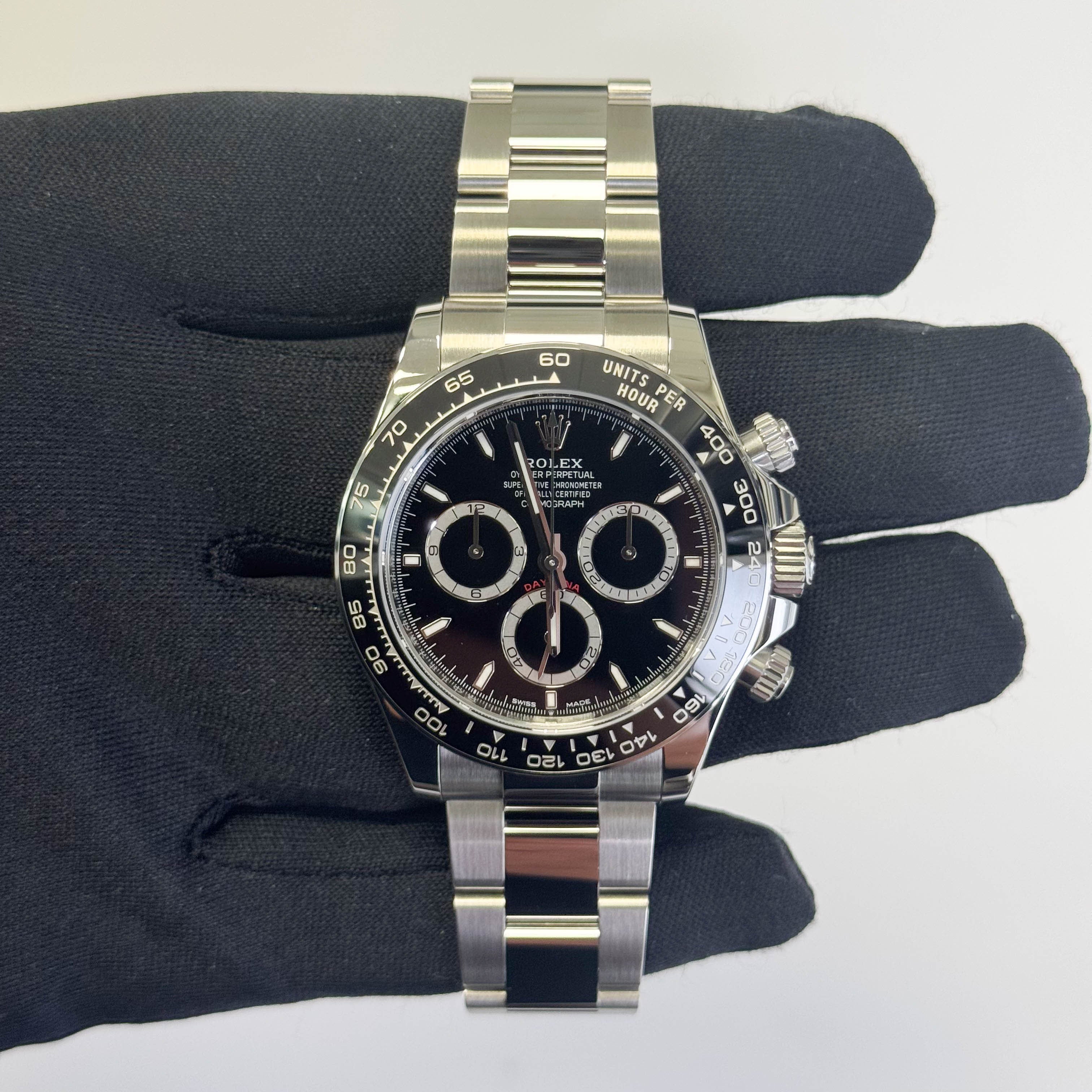 Rolex Daytona 40mm Black Dial Watch Ref# 126500LN - Happy Jewelers Fine Jewelry Lifetime Warranty