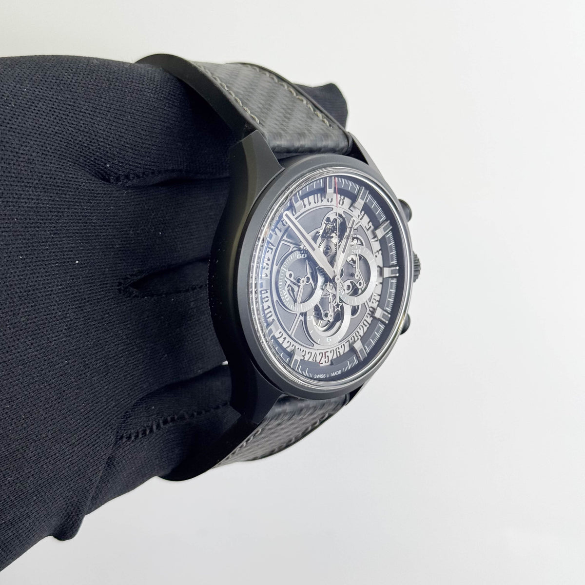 Zenith El Primero Skeleton 45mm Skeleton Dial Watch Ref# 49.2520.400/98.R578