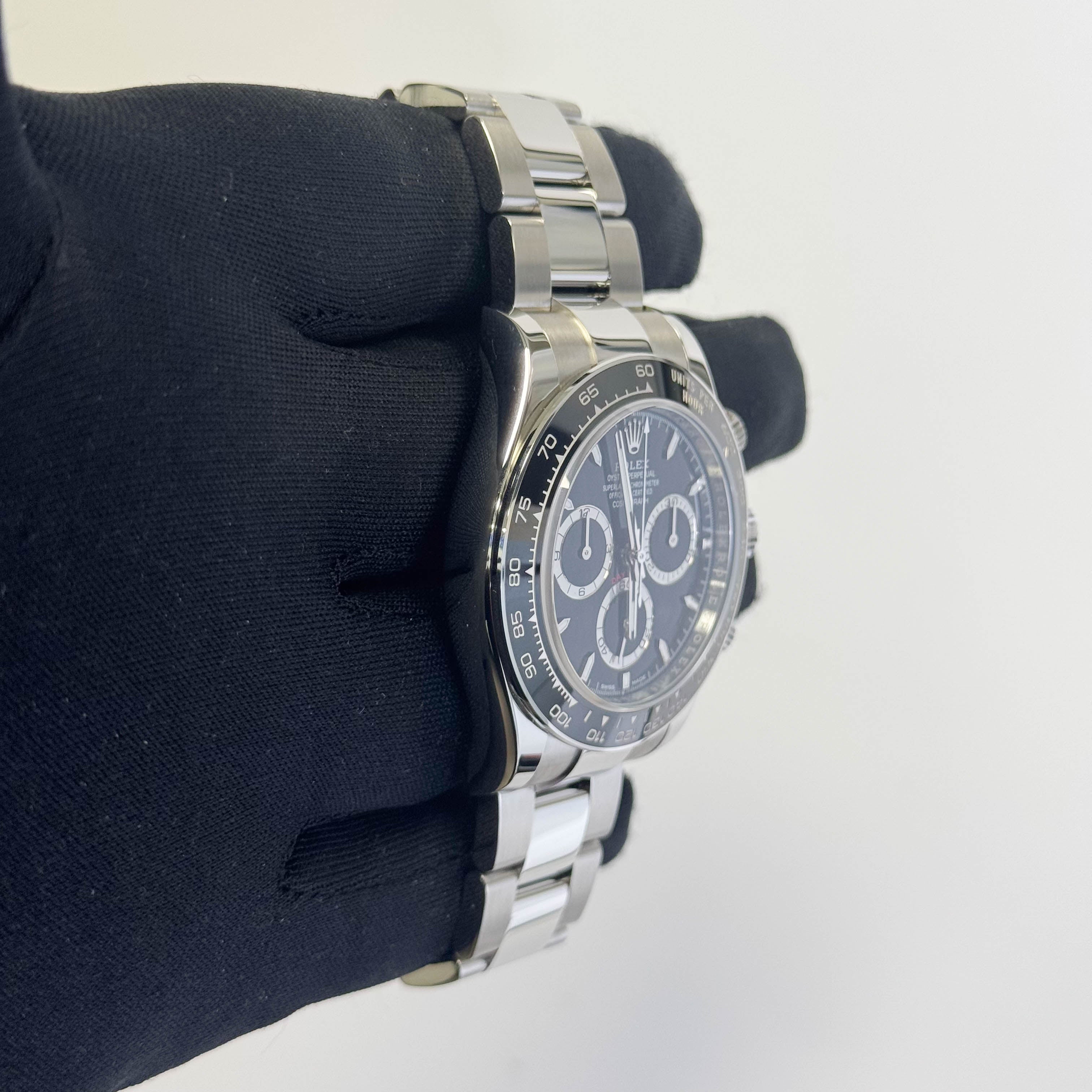 Rolex Daytona 40mm Black Dial Watch Ref# 126500LN - Happy Jewelers Fine Jewelry Lifetime Warranty