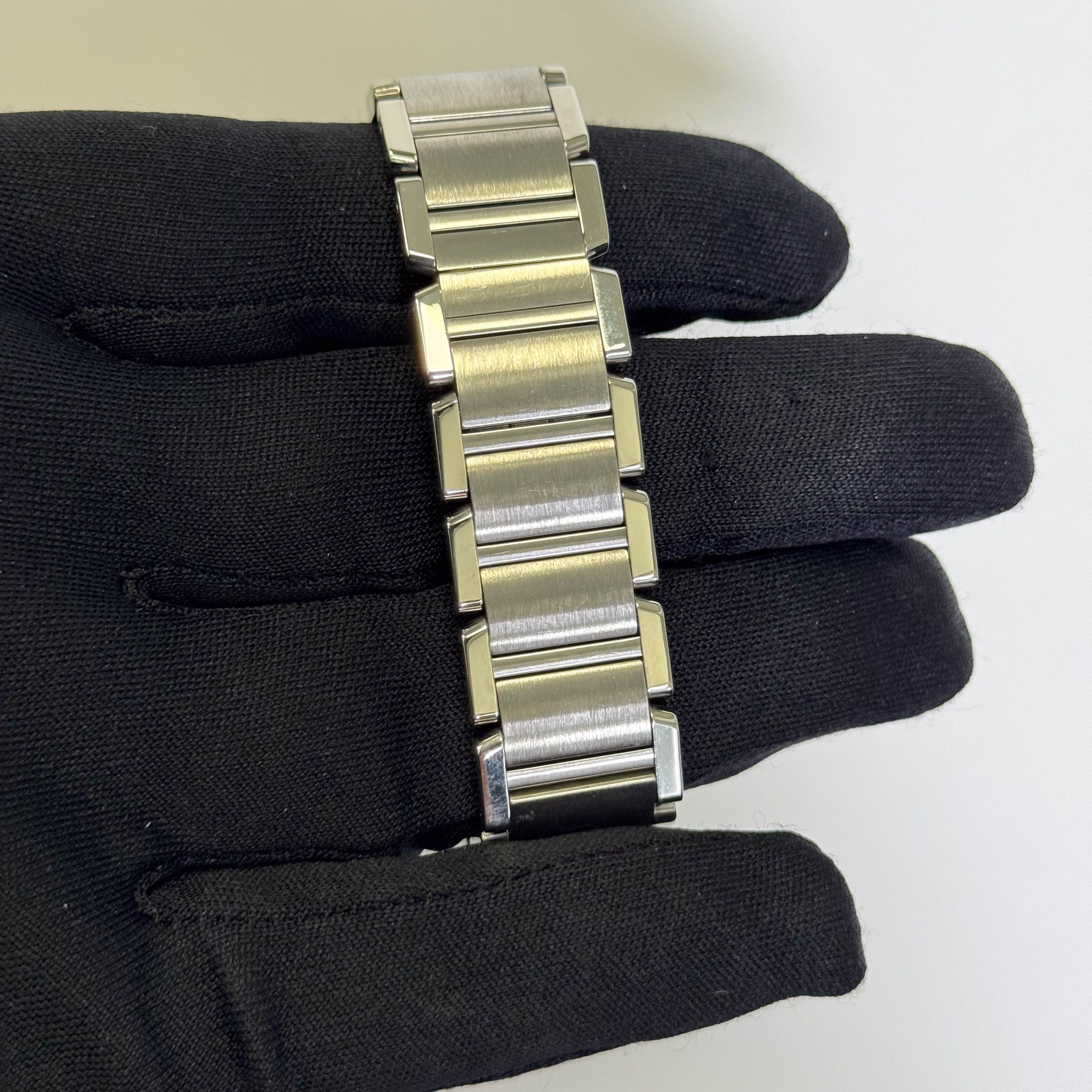 Cartier Tank 25mm White Dial Watch Ref# W51011Q3