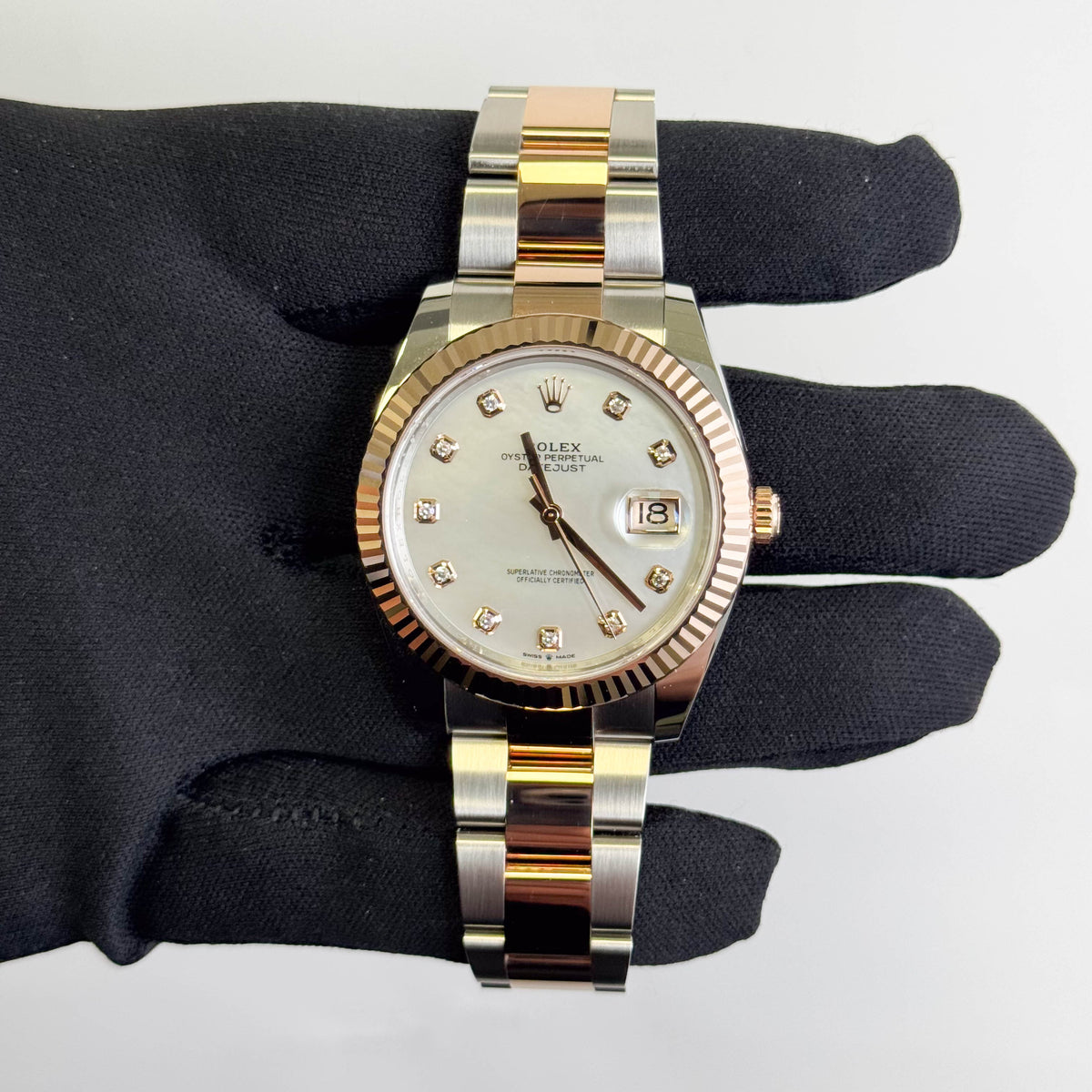 Rolex Datejust 41mm MOP Dial Watch Ref# 126331