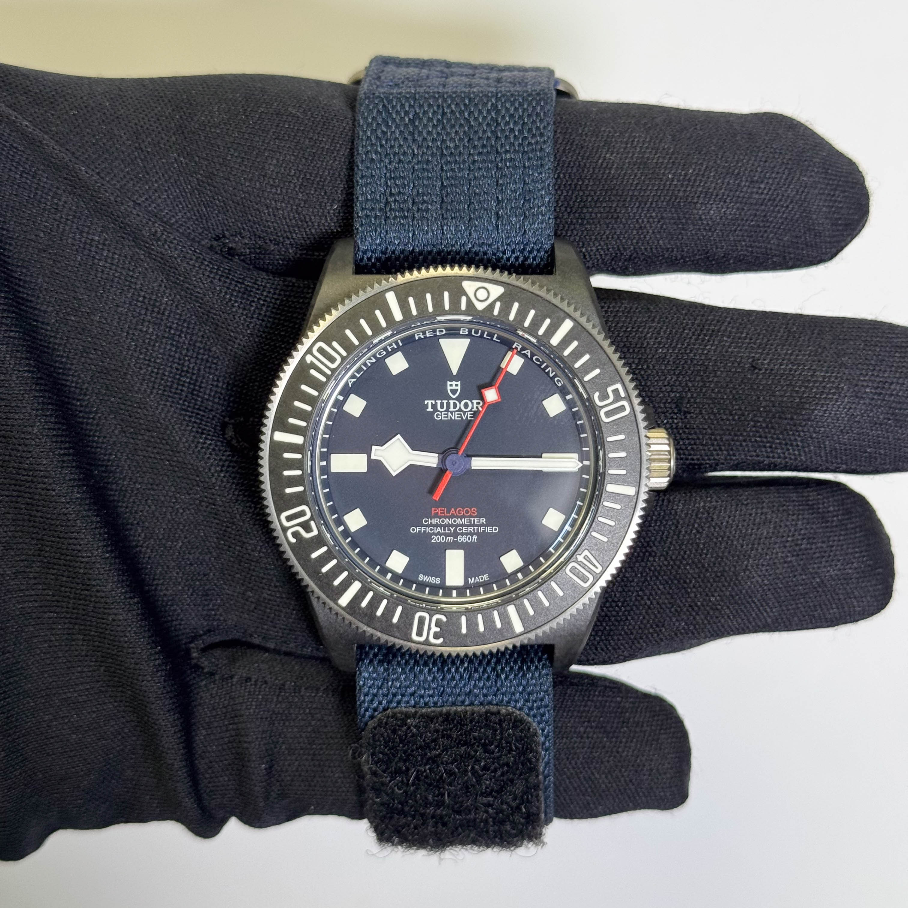 Tudor Pelagos FXD 42mm Matte Blue Dial Watch Ref# 25707KN