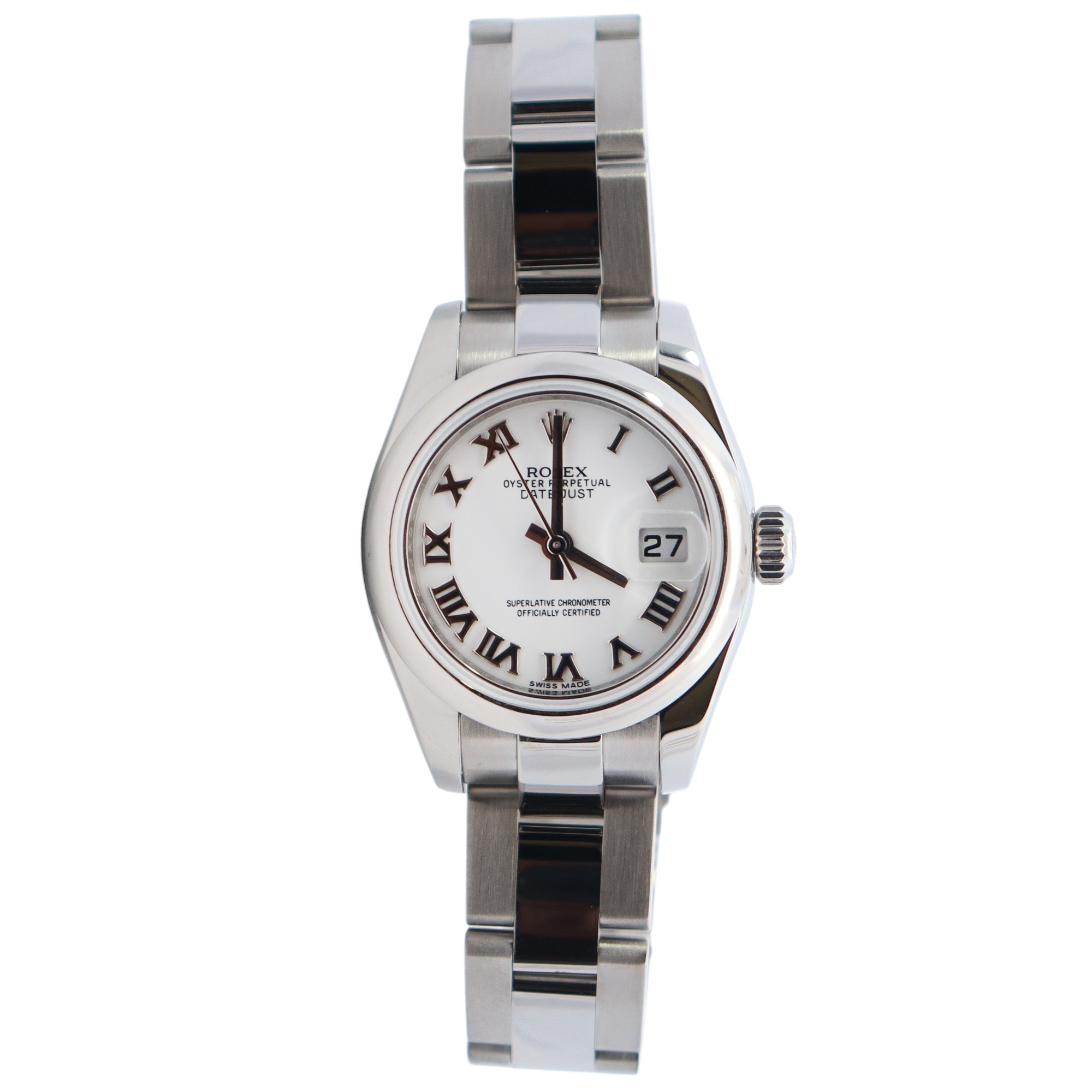Rolex Datejust 26mm White Dial Watch Ref# 179160 - Happy Jewelers Fine Jewelry Lifetime Warranty