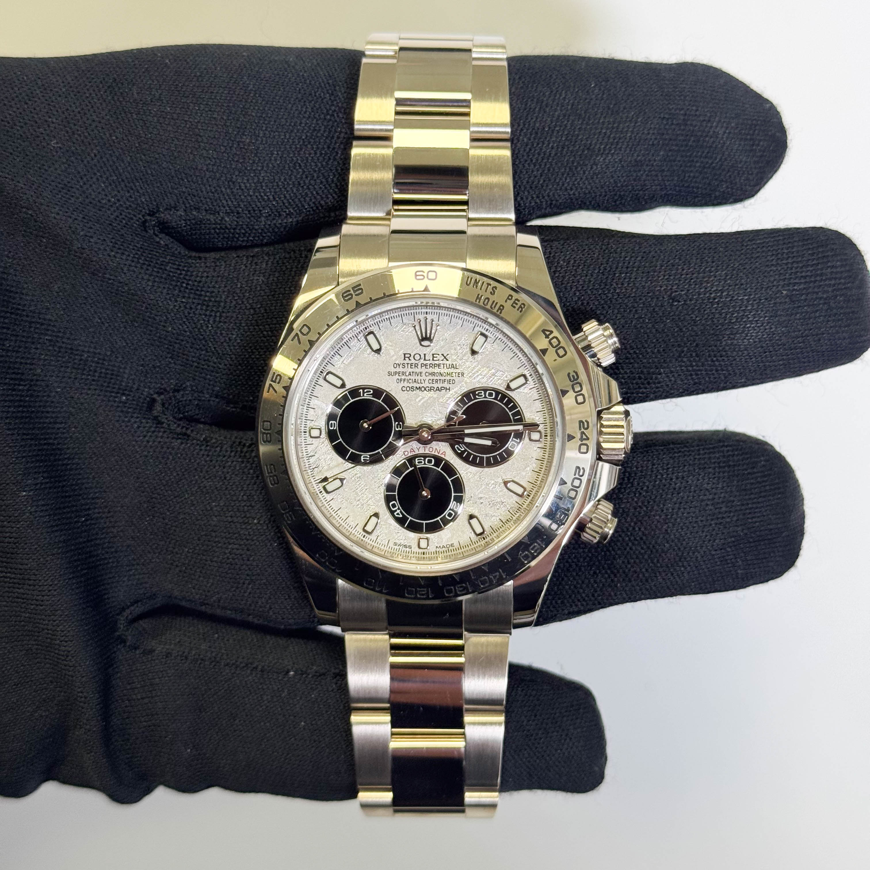 Rolex Daytona 40mm Meteorite Dial Watch Ref# 116509 - Happy Jewelers Fine Jewelry Lifetime Warranty