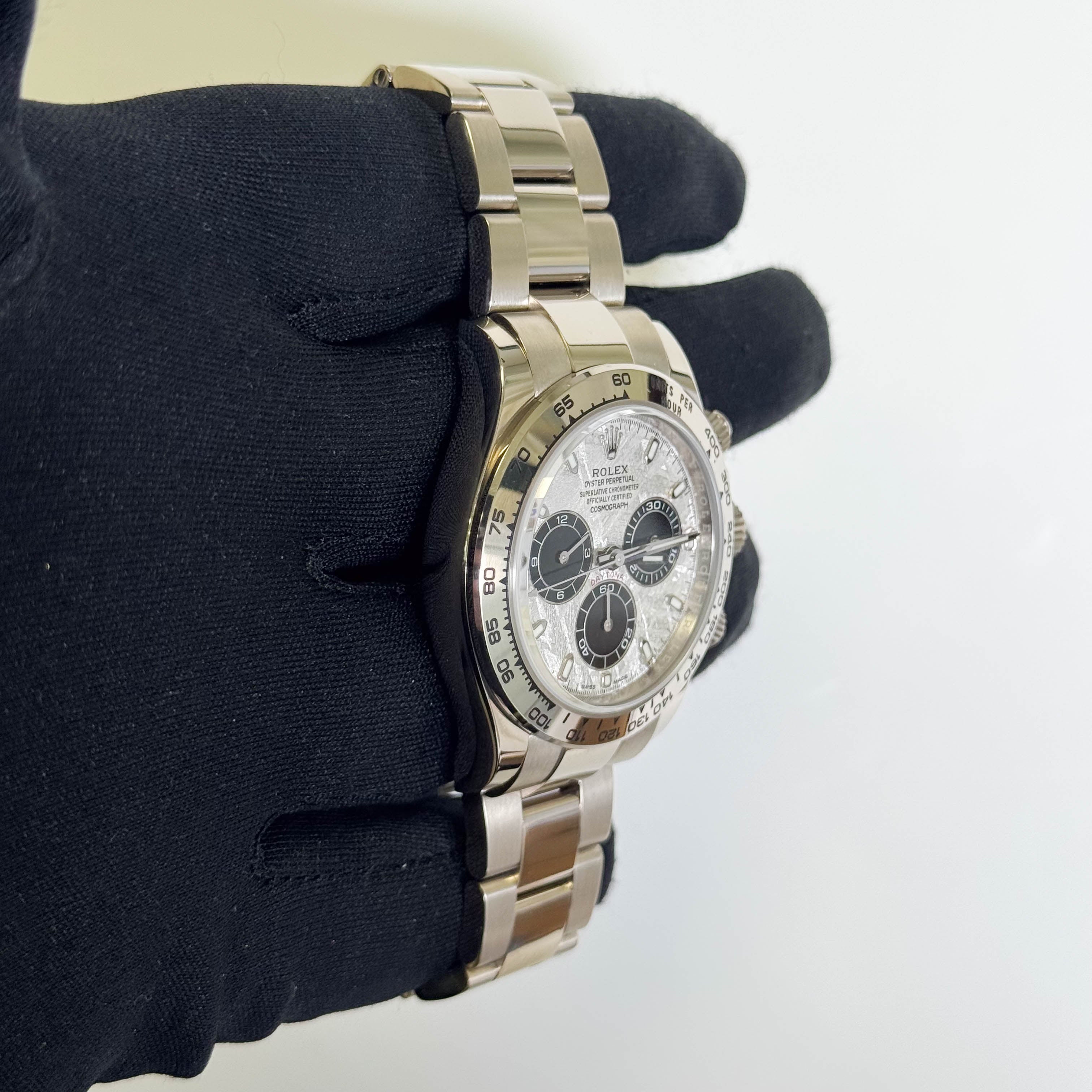 Rolex Daytona 40mm Meteorite Dial Watch Ref# 116509 - Happy Jewelers Fine Jewelry Lifetime Warranty