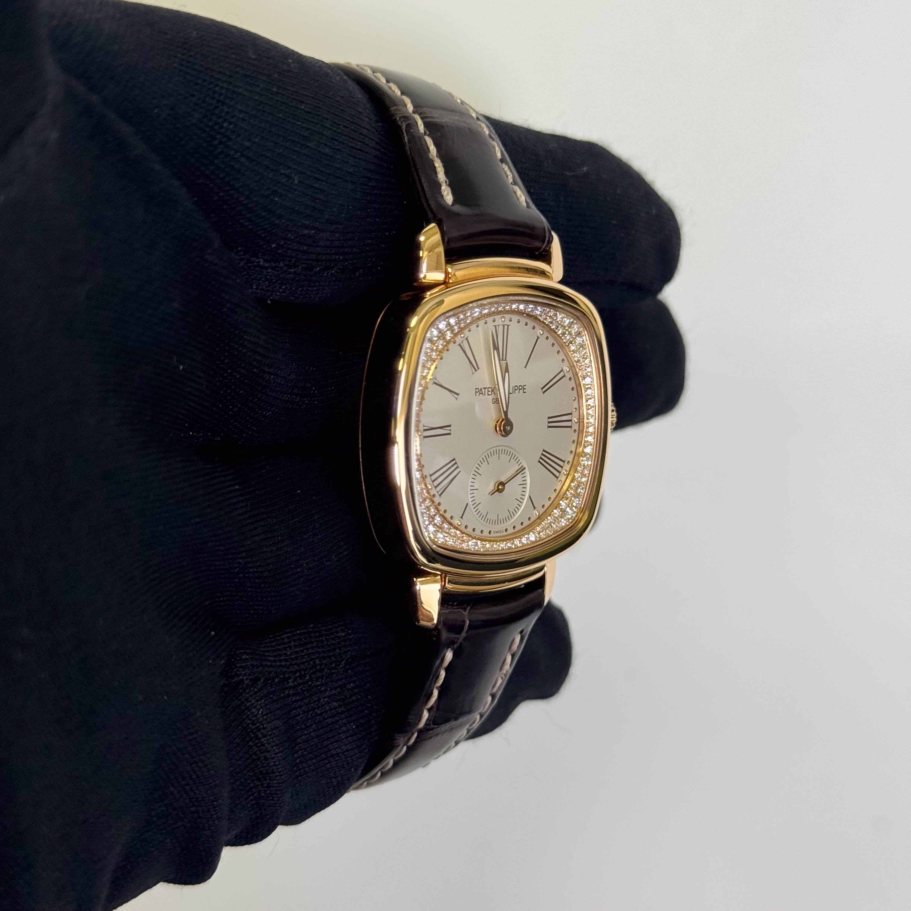 Patek Philippe Gondolo 41mm Silver Dial Watch Ref# 7041R-001