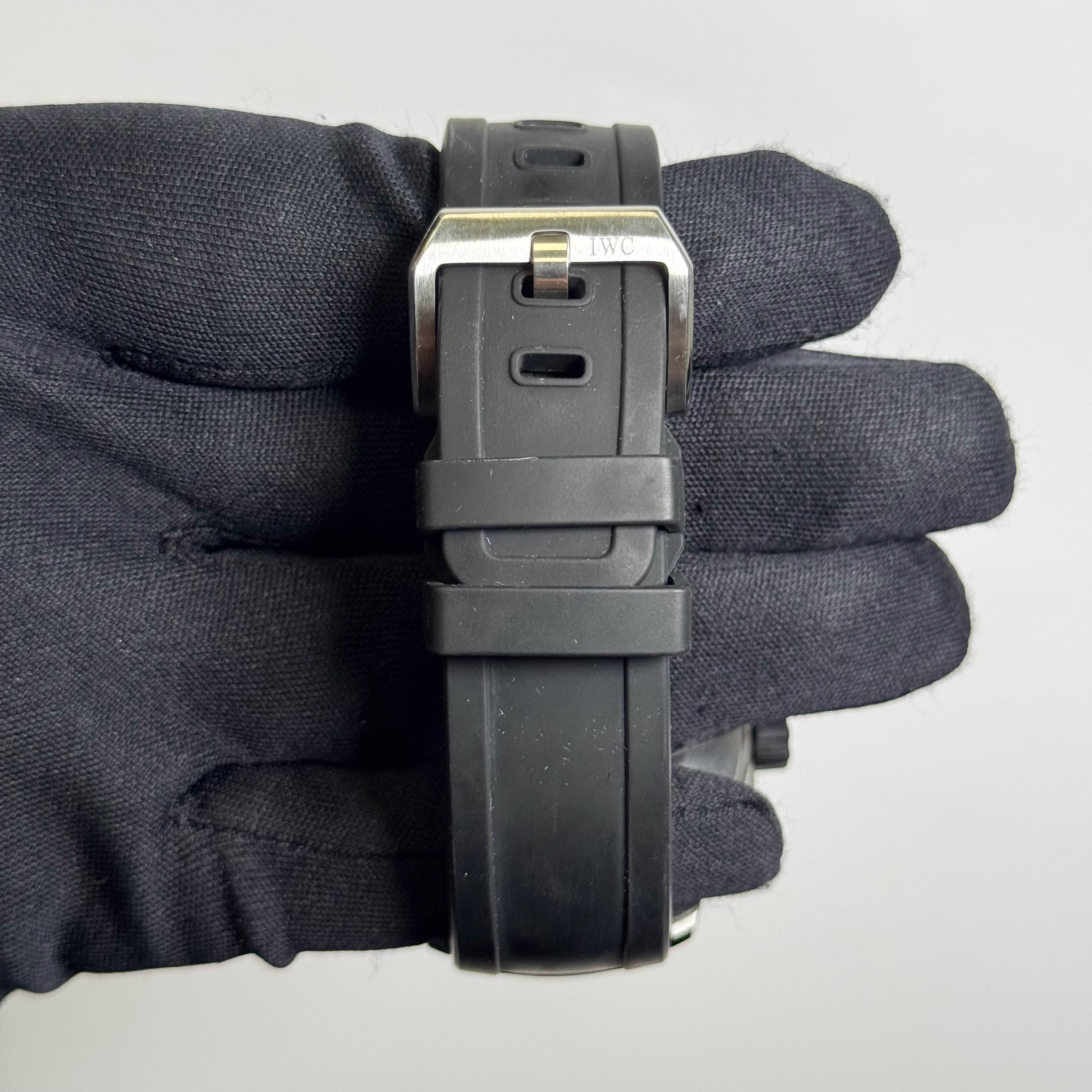 IWC Pilots Aquatimer Chronograph 45mm Grey Dial Watch Ref# IW376706 - Happy Jewelers Fine Jewelry Lifetime Warranty