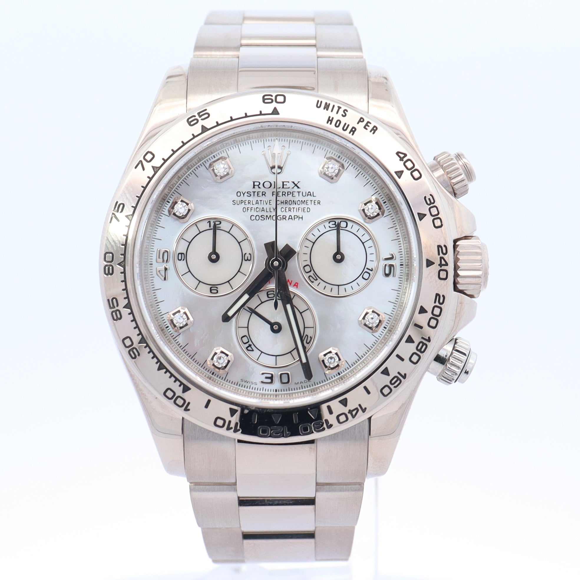Rolex Daytona 40mm MOP Dial Ref# 116509 - Happy Jewelers Fine Jewelry Lifetime Warranty