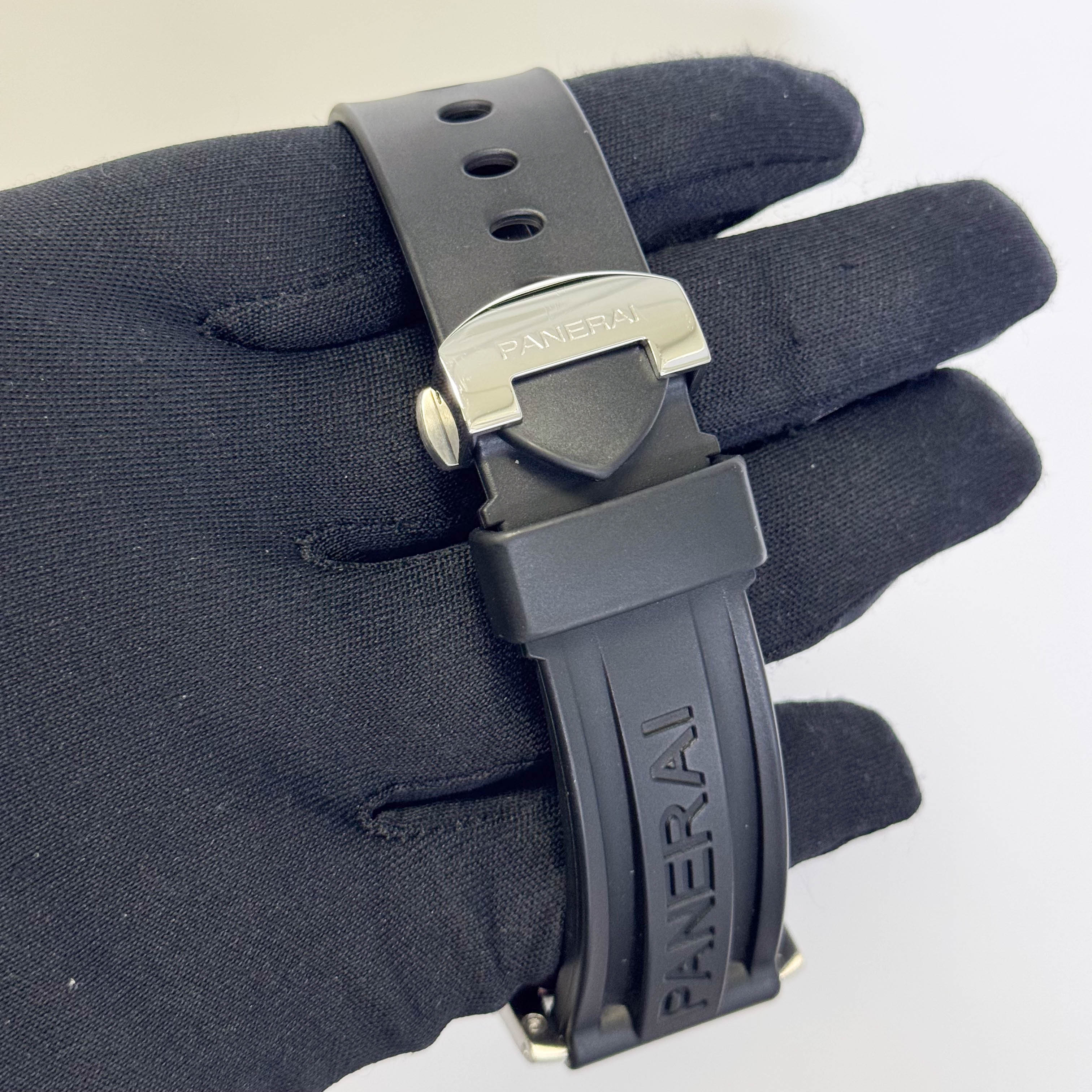 Panerai Luminor 44mm Black Dial Watch Ref# PAM00233 - Happy Jewelers Fine Jewelry Lifetime Warranty