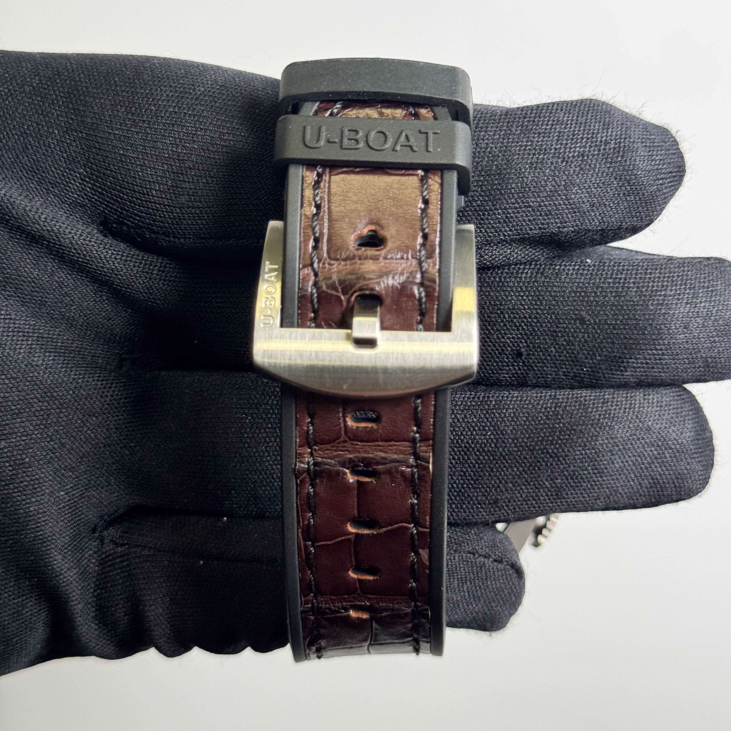 U-Boat RATTRAPAMTE 51mm Black Dial Watch Ref# U51 RATTRAPAMTE - Happy Jewelers Fine Jewelry Lifetime Warranty