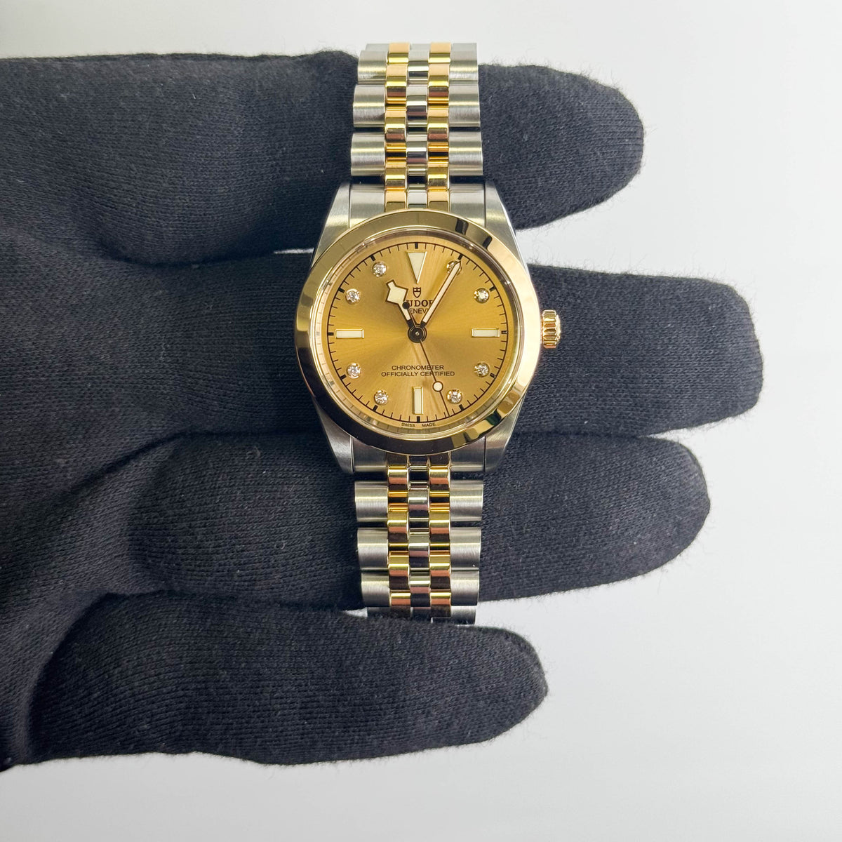 Tudor Black Bay 31mm Champagne Dial Watch Ref# 79603