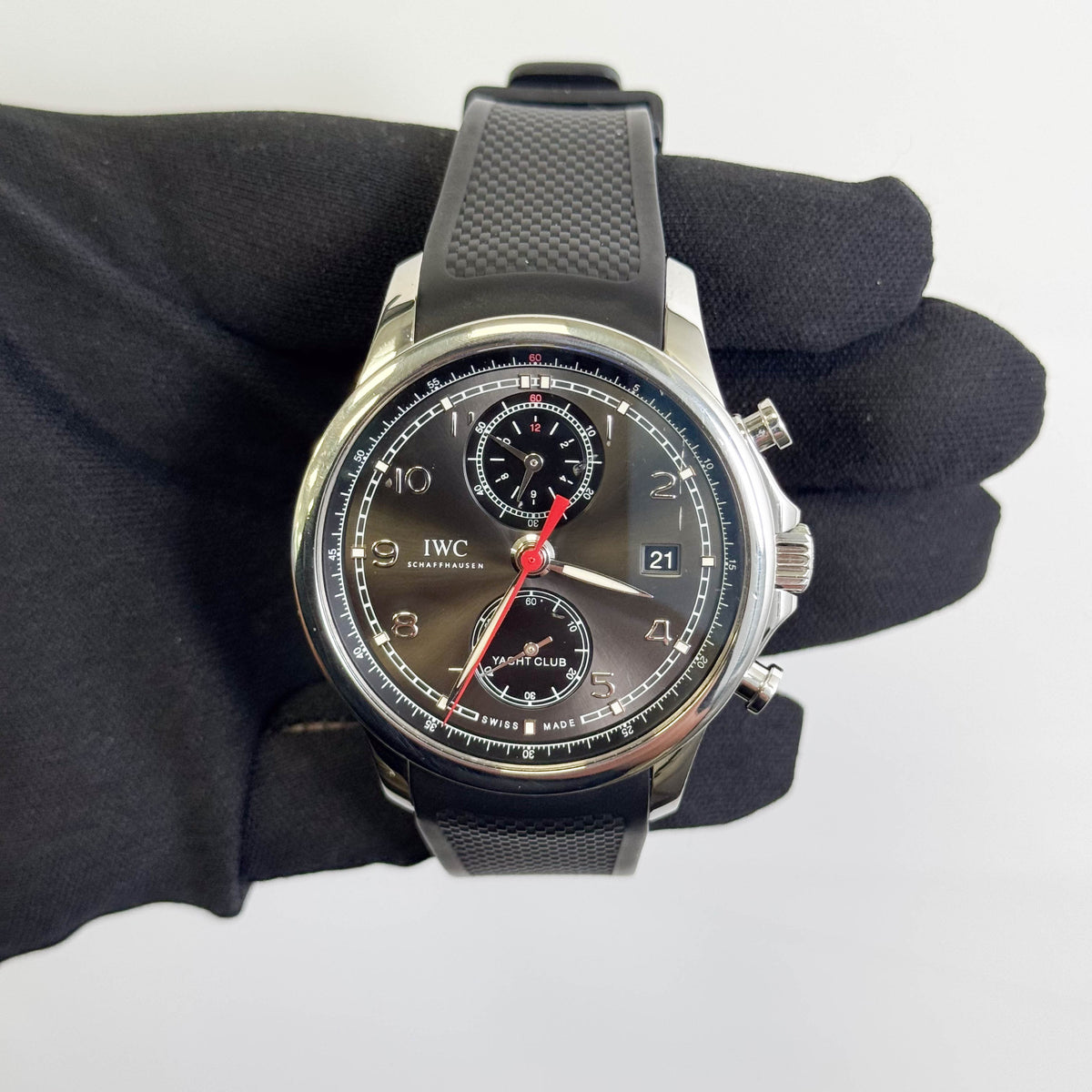 IWC Portuguese Yacht Club 43.5mm Grey Dial Watch Ref# IW390503