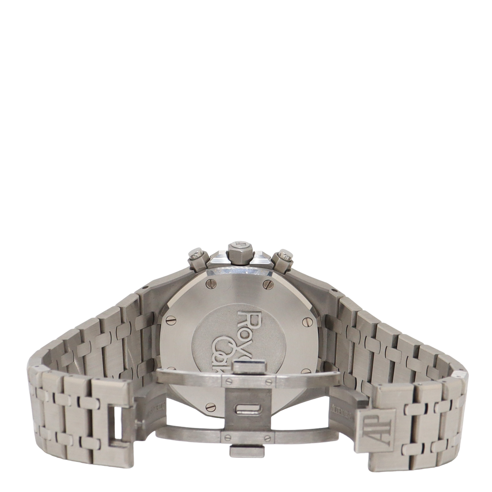 Audemars Piguet Royal Oak Stainless Steel 41mm White Chronograph Dial Watch Reference#: 26331ST.OO.1220ST.03 - Happy Jewelers Fine Jewelry Lifetime Warranty