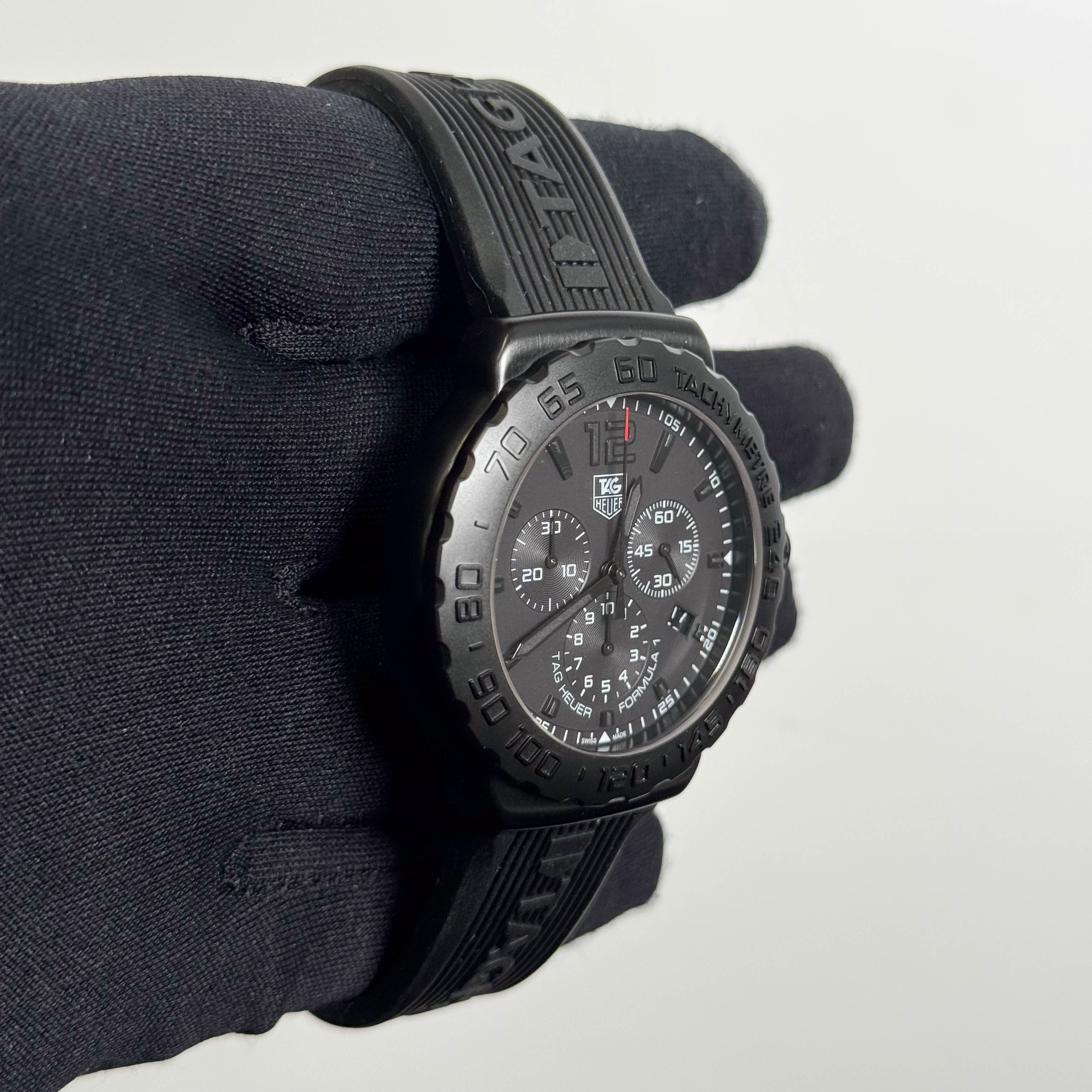 Tag Heuer Formula One 42mm Black Dial Watch Ref# CAU1114.FT6024 - Happy Jewelers Fine Jewelry Lifetime Warranty