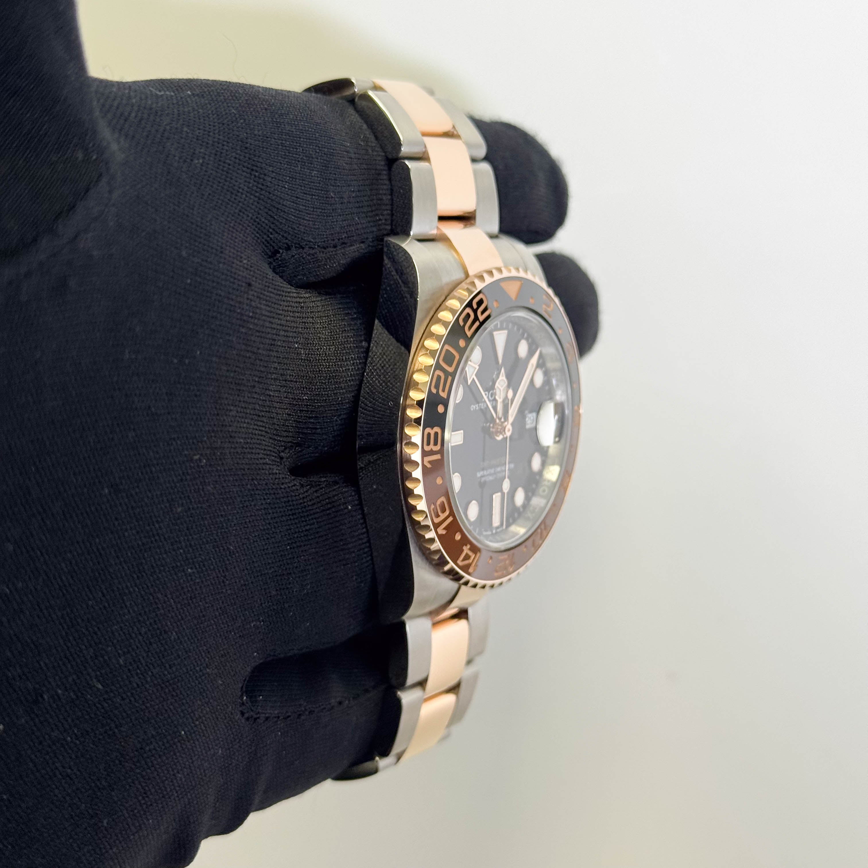 Rolex GMT Master II 40mm Black Dot Dial Watch Ref# 126711CHNR - Happy Jewelers Fine Jewelry Lifetime Warranty