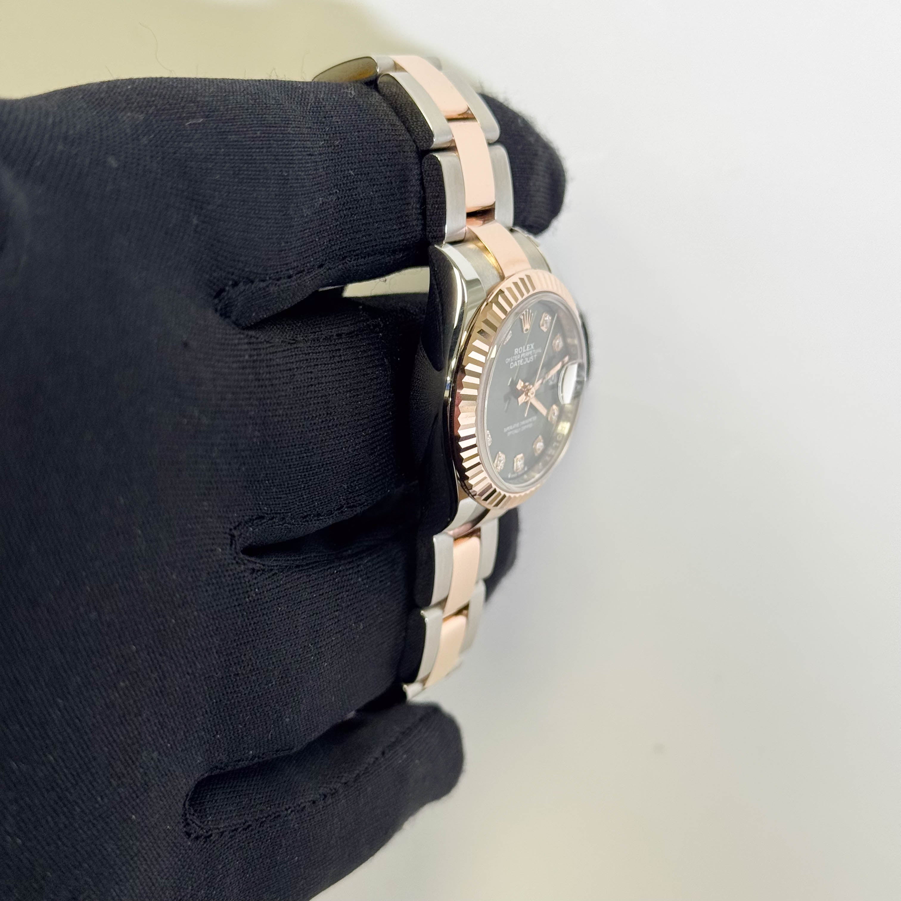 Rolex Datejust 28mm Green Dial Watch Ref# 279171 - Happy Jewelers Fine Jewelry Lifetime Warranty