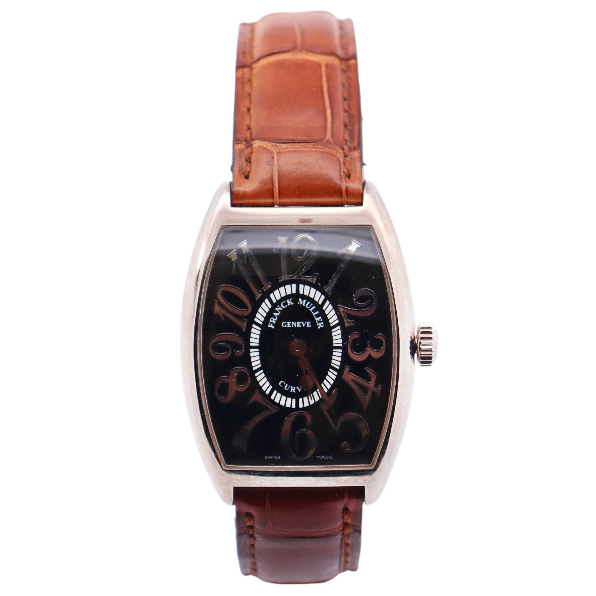 Franck Muller Cintree Curvex 31mm Black Dial Watch Ref# 2852 QZ