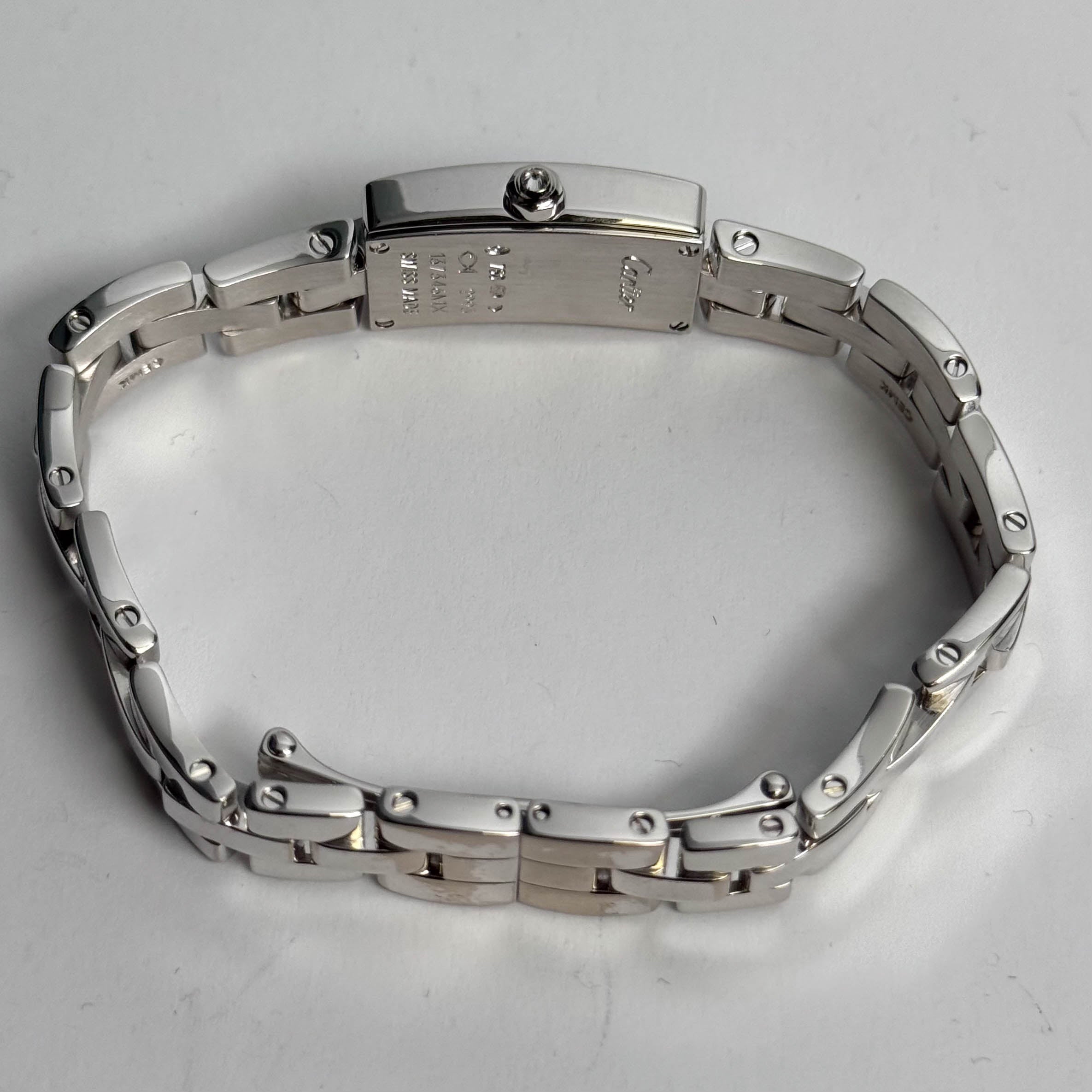 Cartier Ballerine 23x14mm Silver Dial Watch Ref# WG40033J