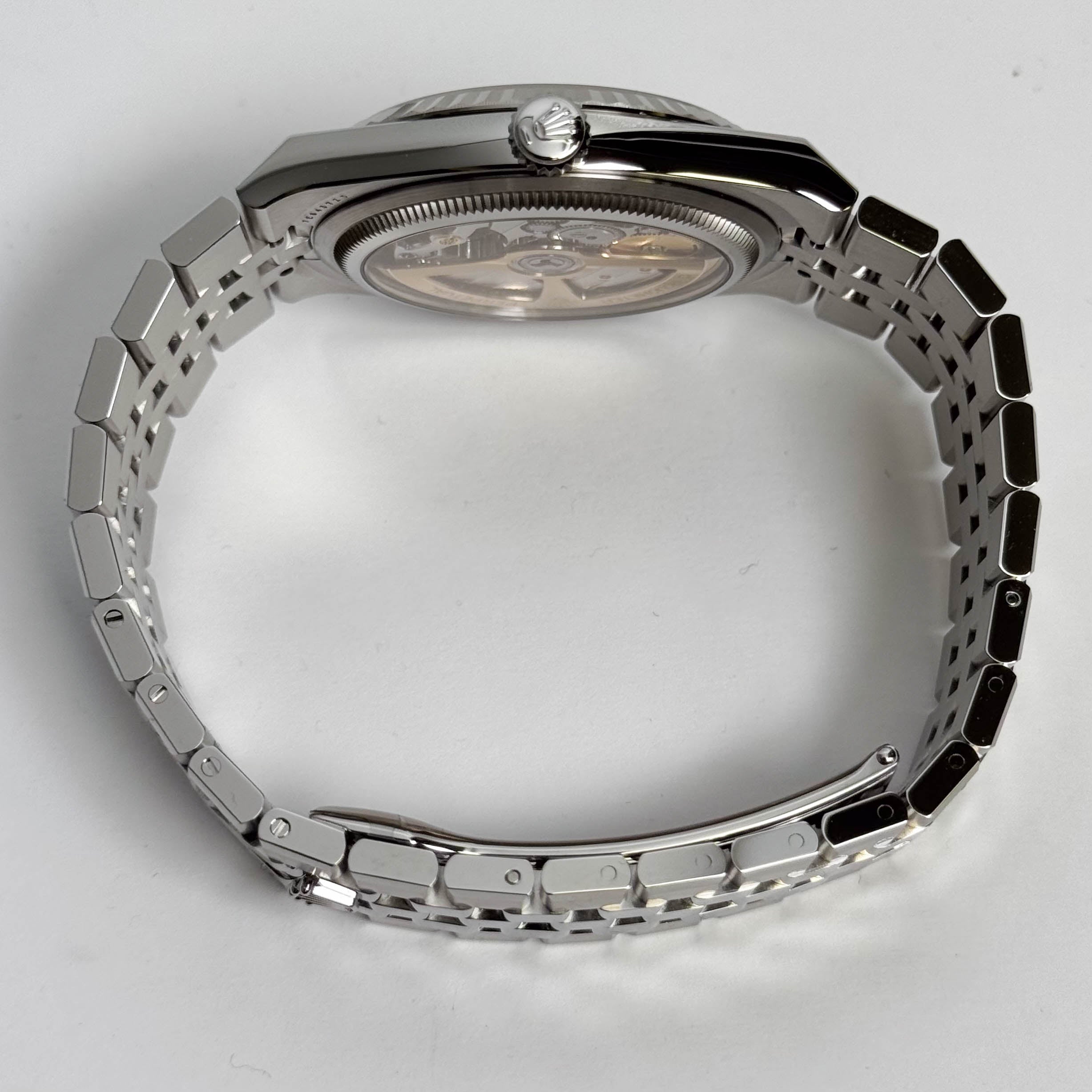 Rolex Land-Dweller 40mm White Dial Watch Ref # 127334 - Happy Jewelers Fine Jewelry Lifetime Warranty