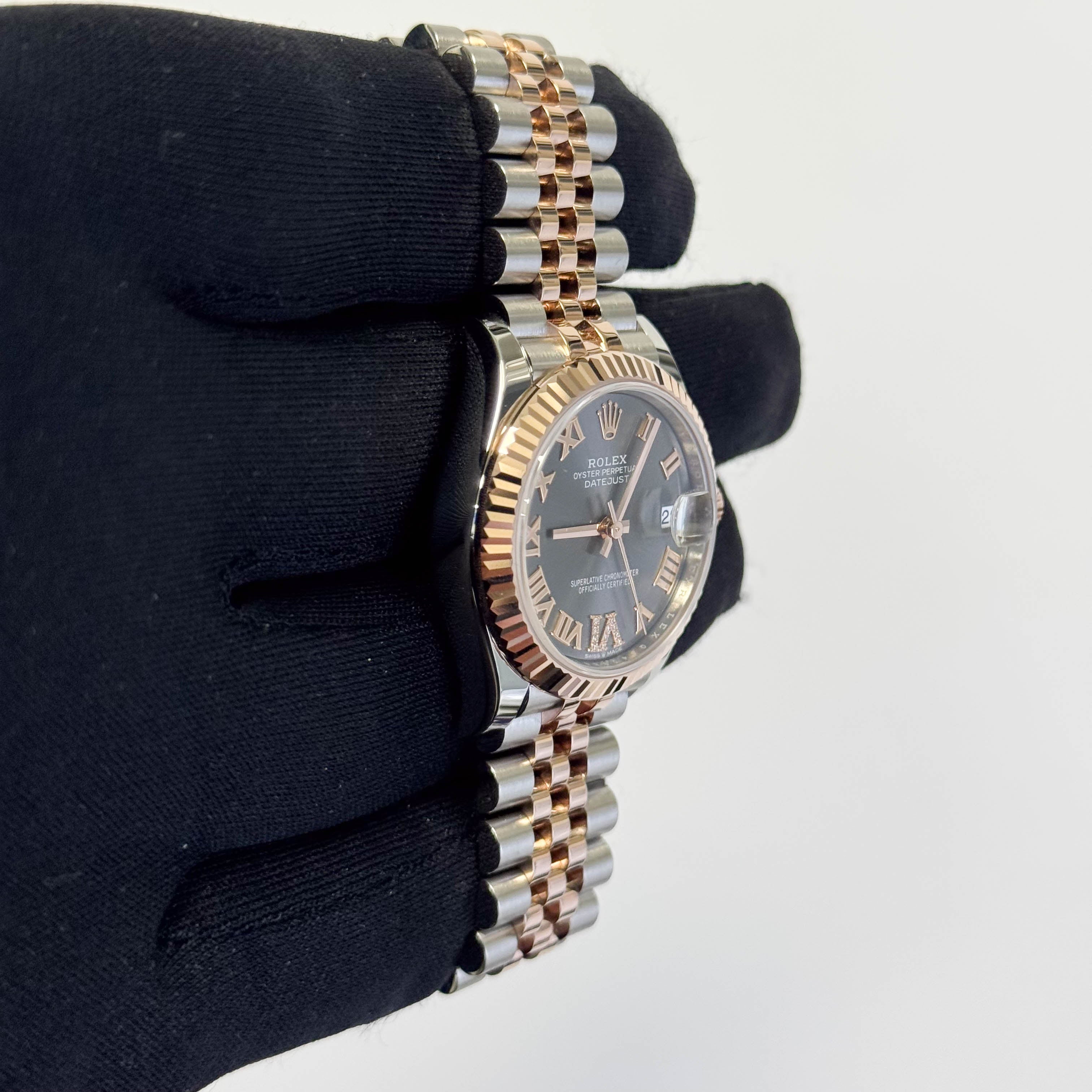 Rolex Datejust 31mm Rhodium Dial Watch Ref# 278273 - Happy Jewelers Fine Jewelry Lifetime Warranty