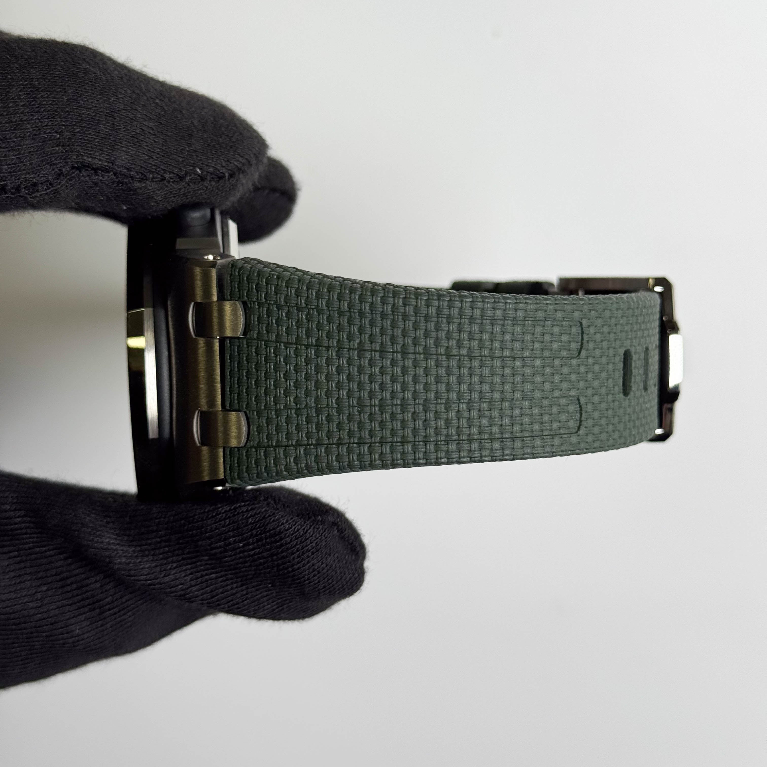 Audemars Piguet Royal Oak 42mm Green Dial Watch Ref# 26238TI.OO.A056CA.01 - Happy Jewelers Fine Jewelry Lifetime Warranty