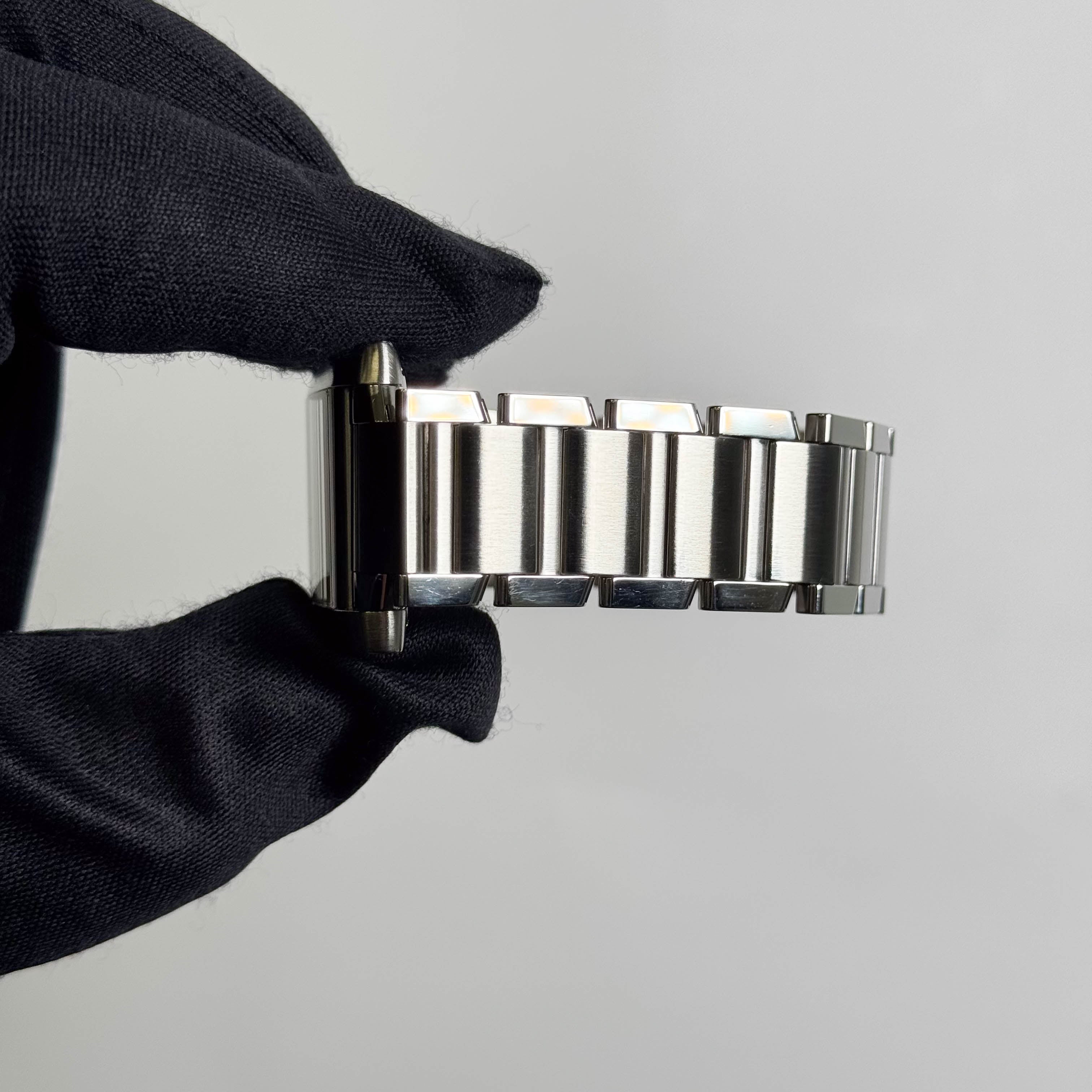 Cartier Tank Française Stainless Steel 28mm White Dial Watch Ref# W51002Q3 - Happy Jewelers Fine Jewelry Lifetime Warranty