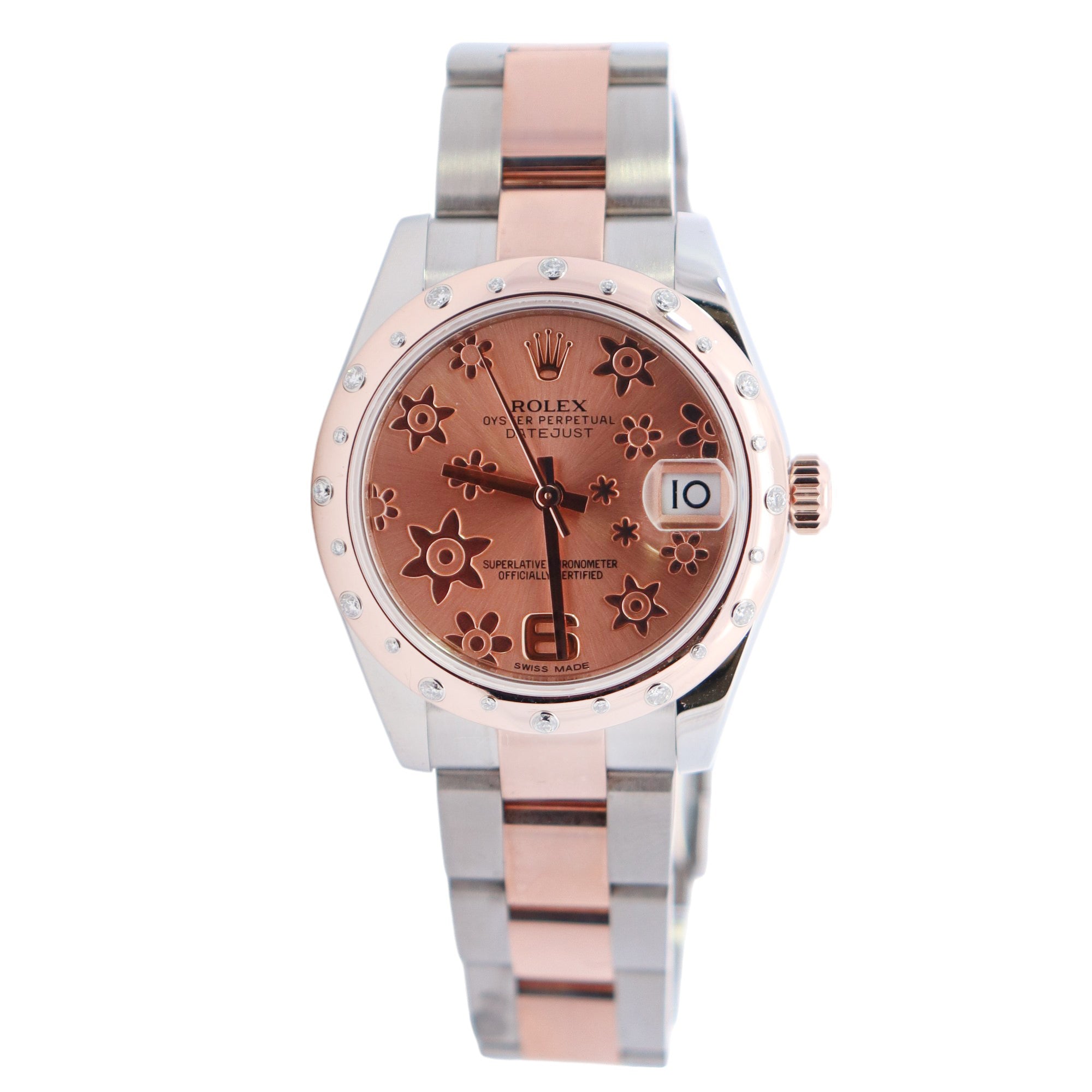 Rolex Datejust 31mm Pink Dial Watch Ref# 178341 - Happy Jewelers Fine Jewelry Lifetime Warranty