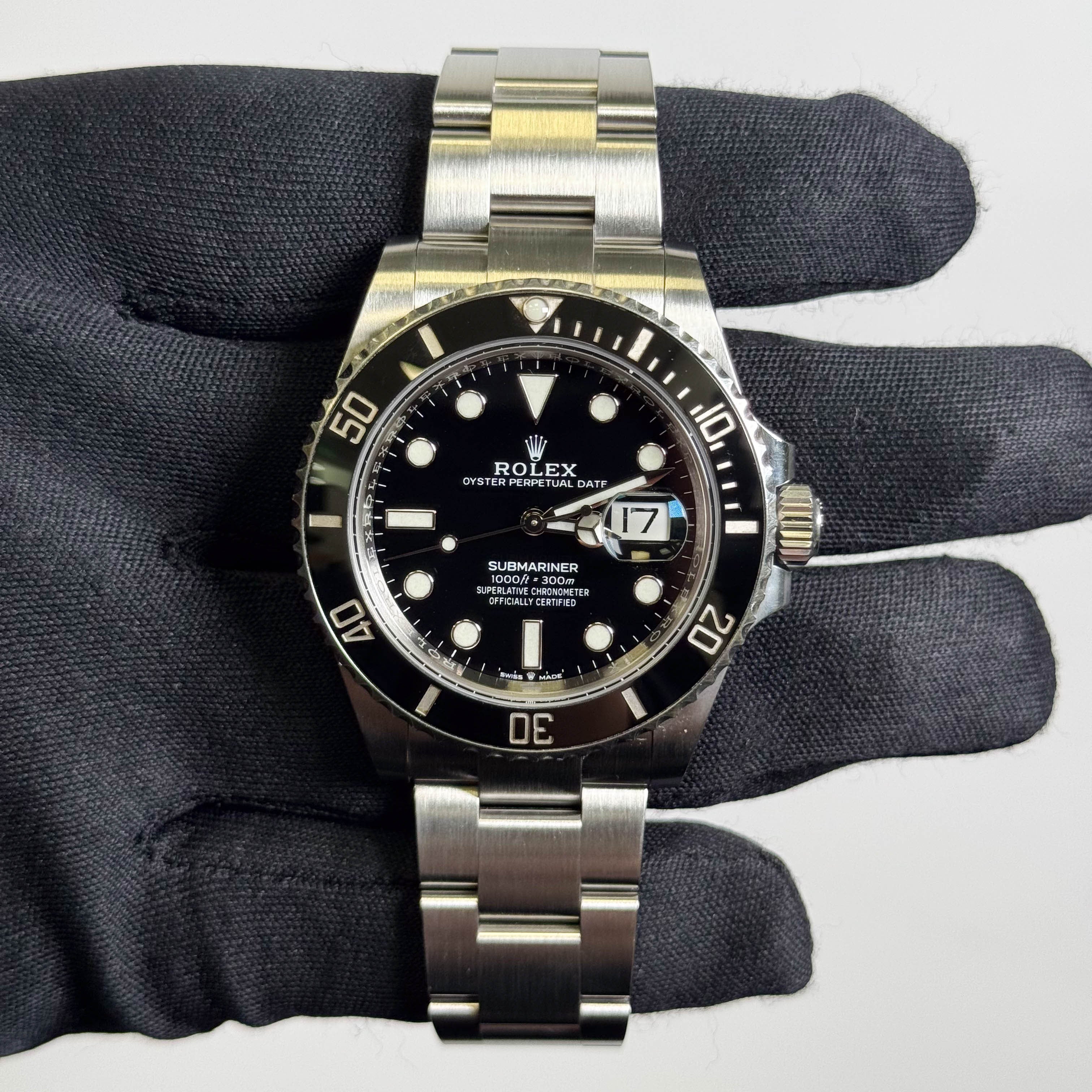 Rolex Submariner 41mm Black Dial Watch Ref# 126610LN - Happy Jewelers Fine Jewelry Lifetime Warranty