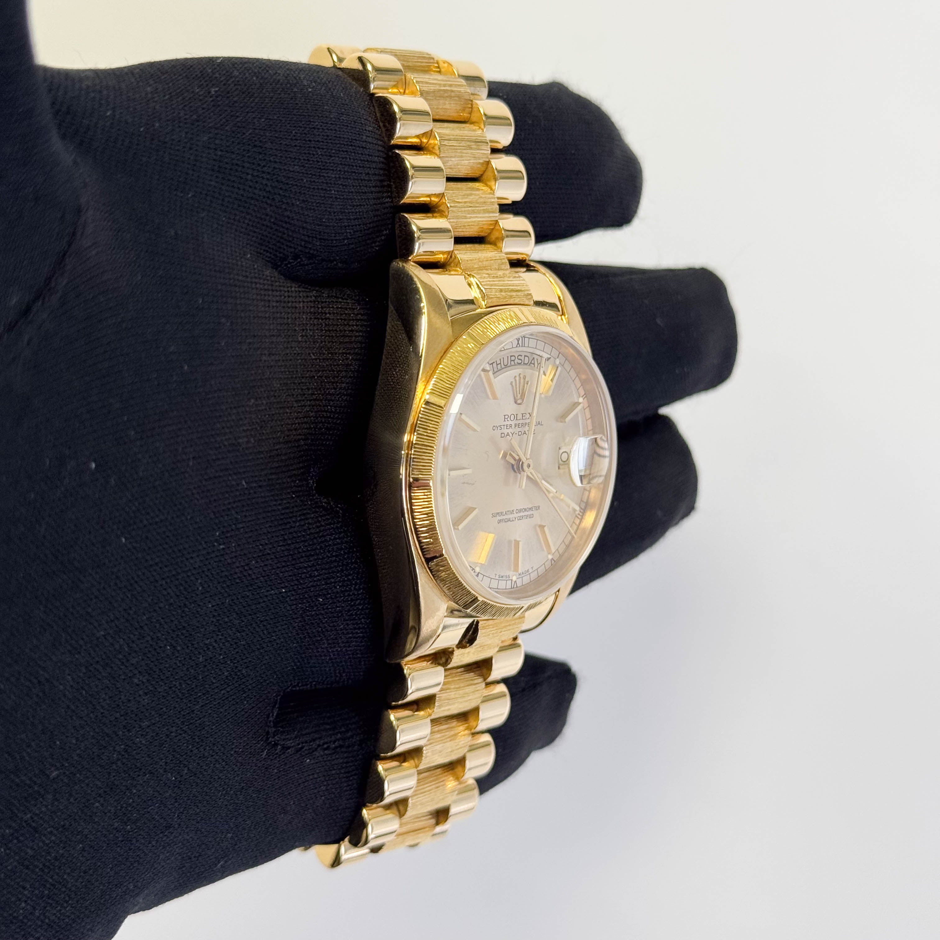 Rolex Day-Date 36mm Champagne Dial Watch Ref# 18078