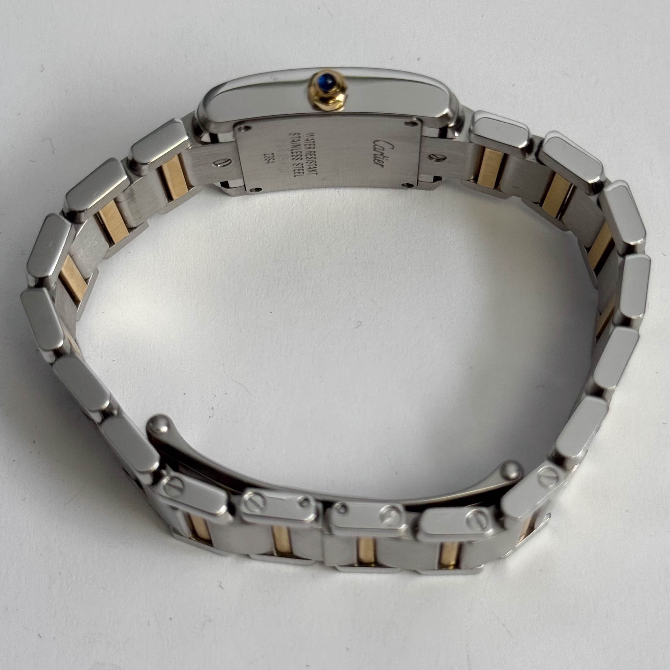 Cartier Tank 20mm White Dial Watch Ref# W51007Q4