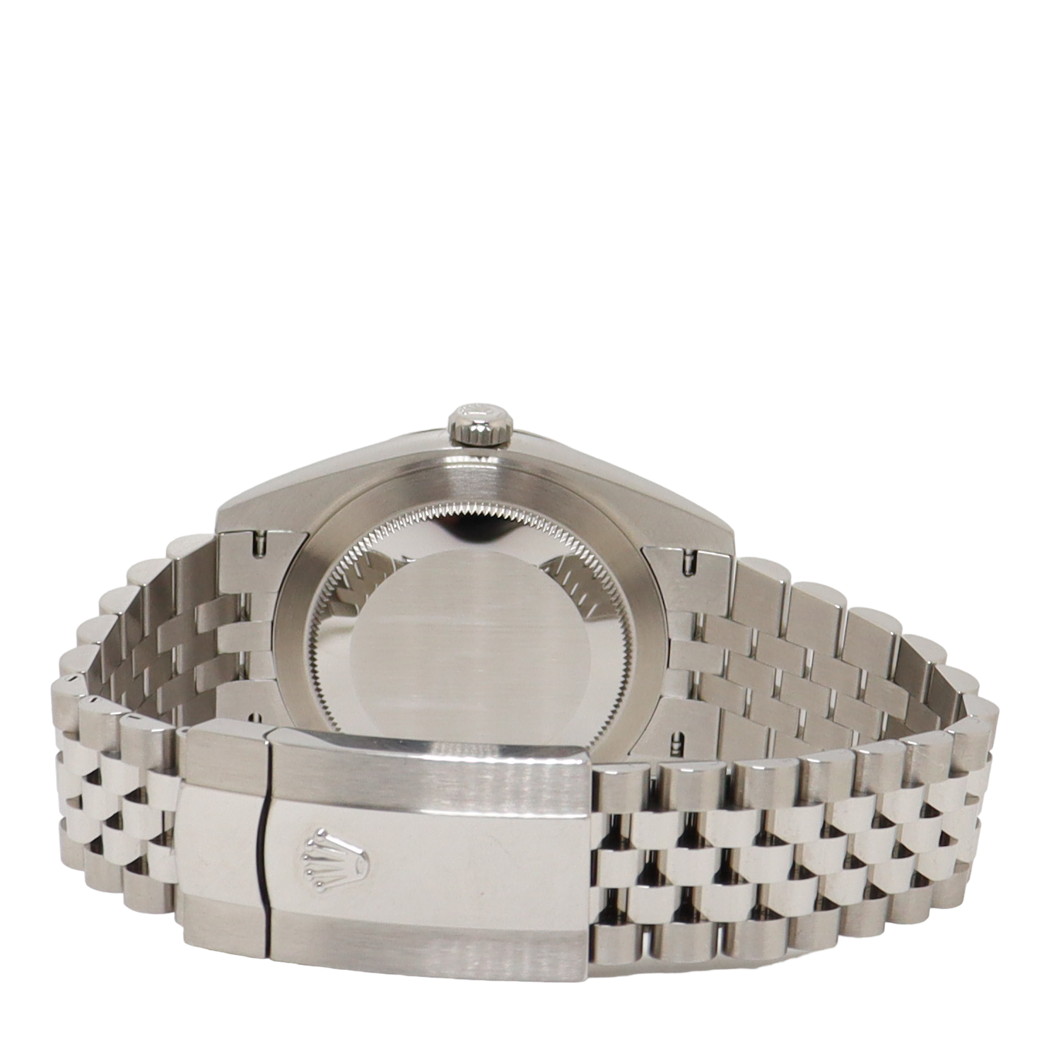 Rolex Datejust Stainless Steel 41mm Blue Roman Dial Watch Reference#: 126334 - Happy Jewelers Fine Jewelry Lifetime Warranty