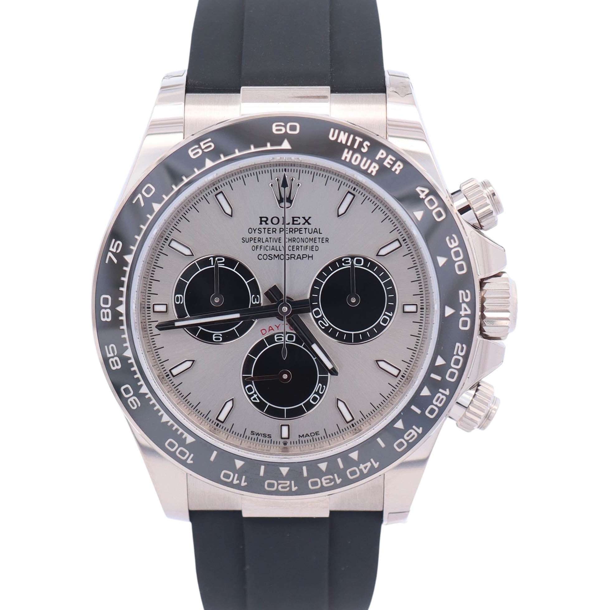 Rolex Daytona 40mm Silver Dial Watch Ref# 126519LN - Happy Jewelers Fine Jewelry Lifetime Warranty