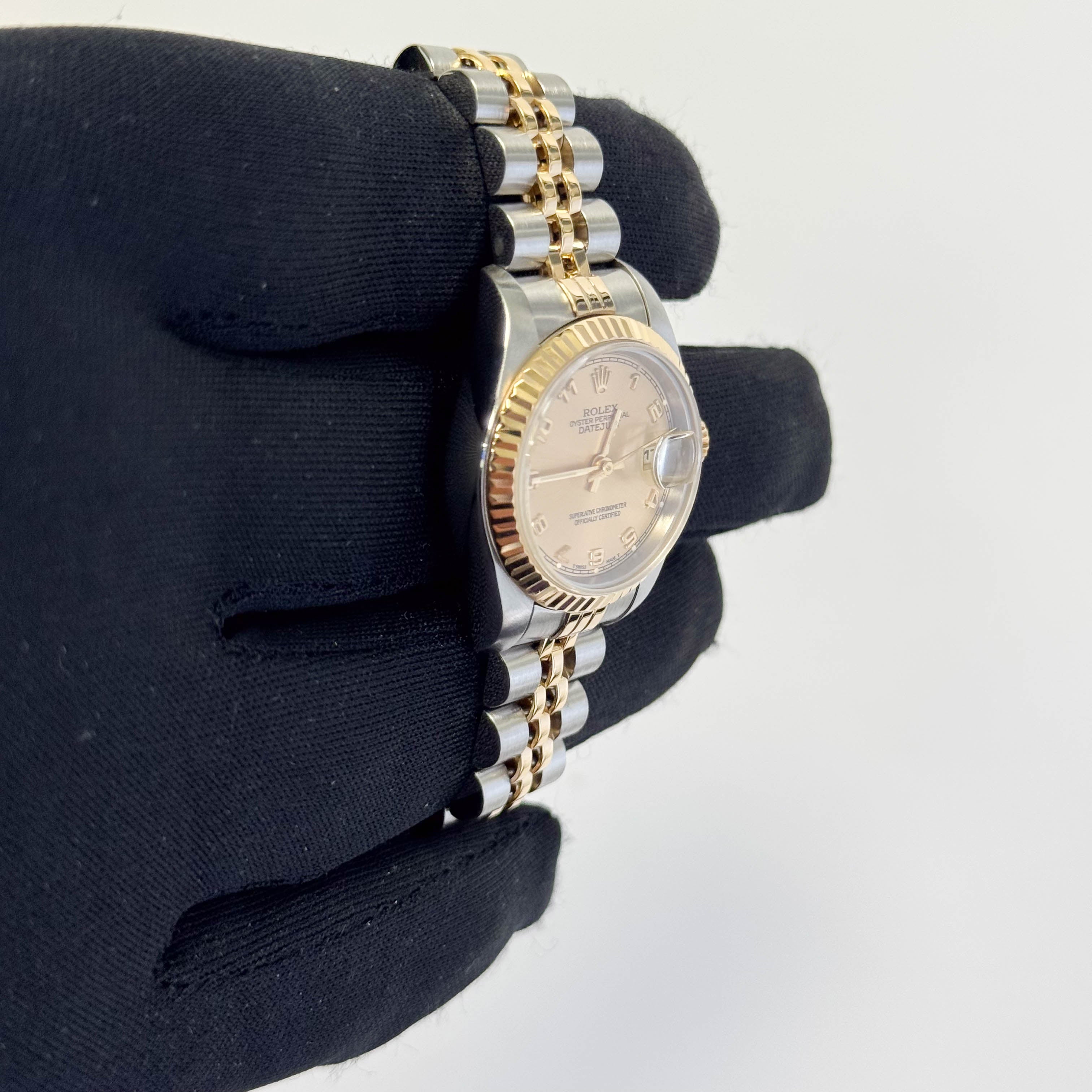 Rolex Datejust 26mm Champagne Dial Watch Ref# 69173 - Happy Jewelers Fine Jewelry Lifetime Warranty