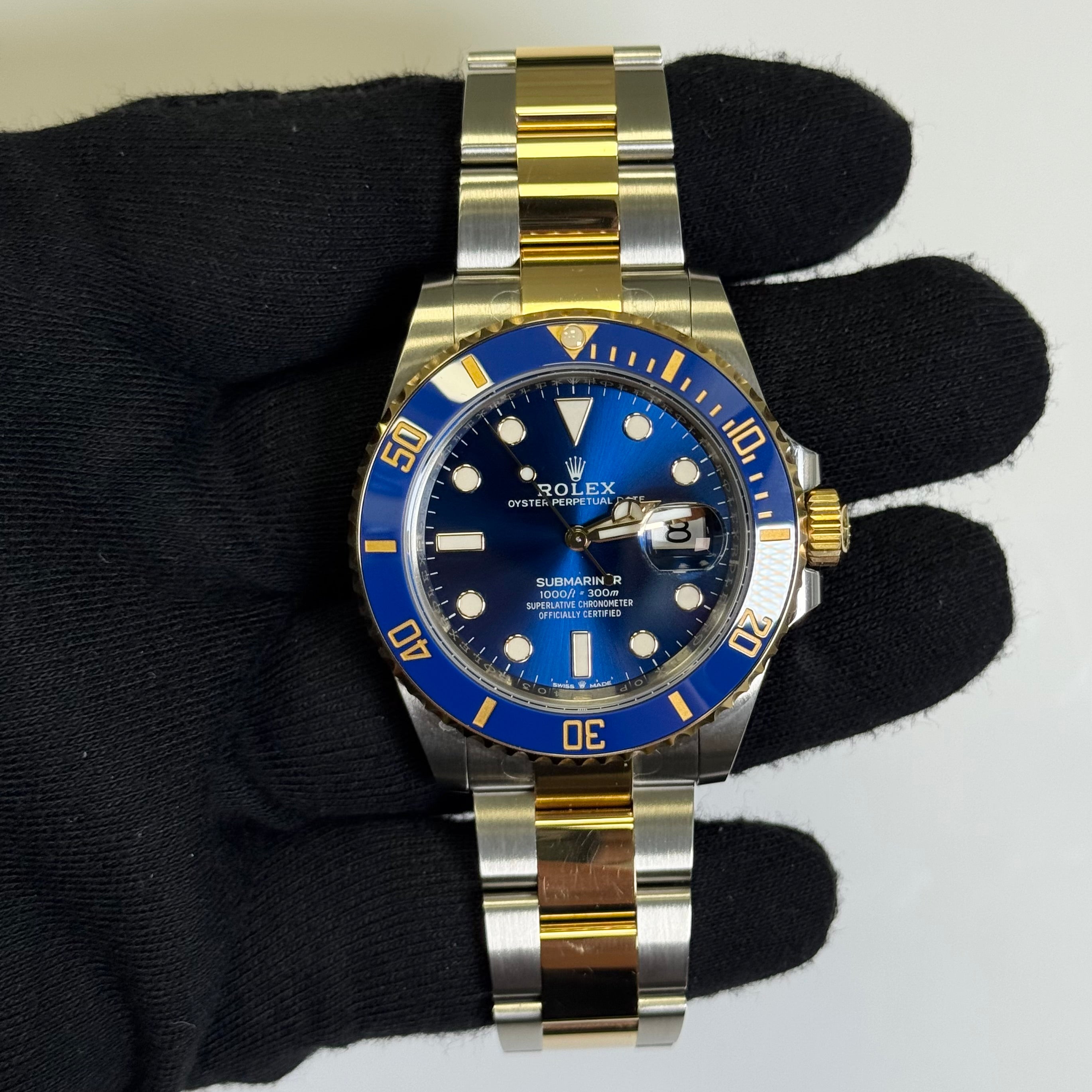 Rolex Submariner 41mm Blue Dial Watch Ref# 126613LB - Happy Jewelers Fine Jewelry Lifetime Warranty