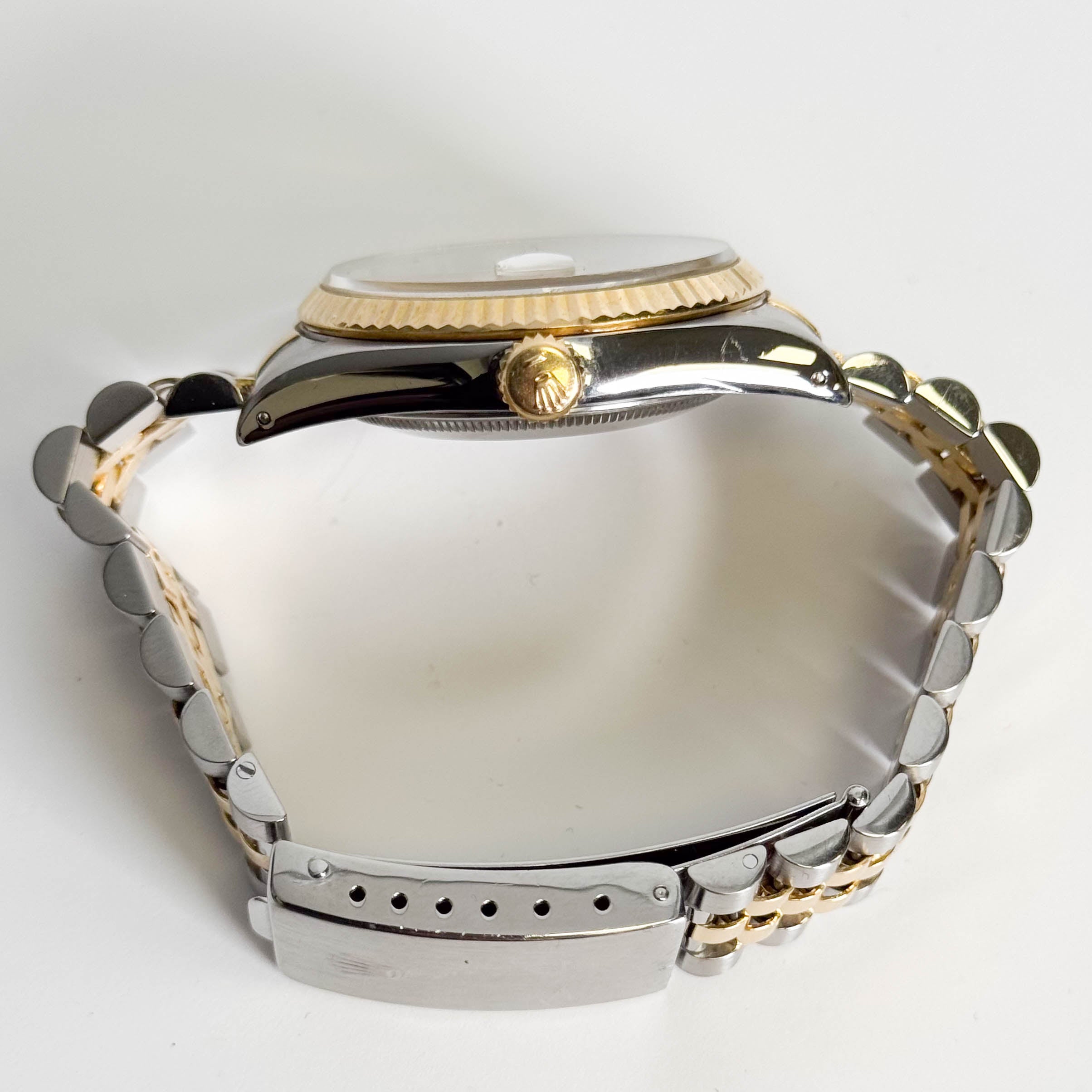 Rolex Datejust 36mm Champagne Dial Watch Ref# 16233 - Happy Jewelers Fine Jewelry Lifetime Warranty