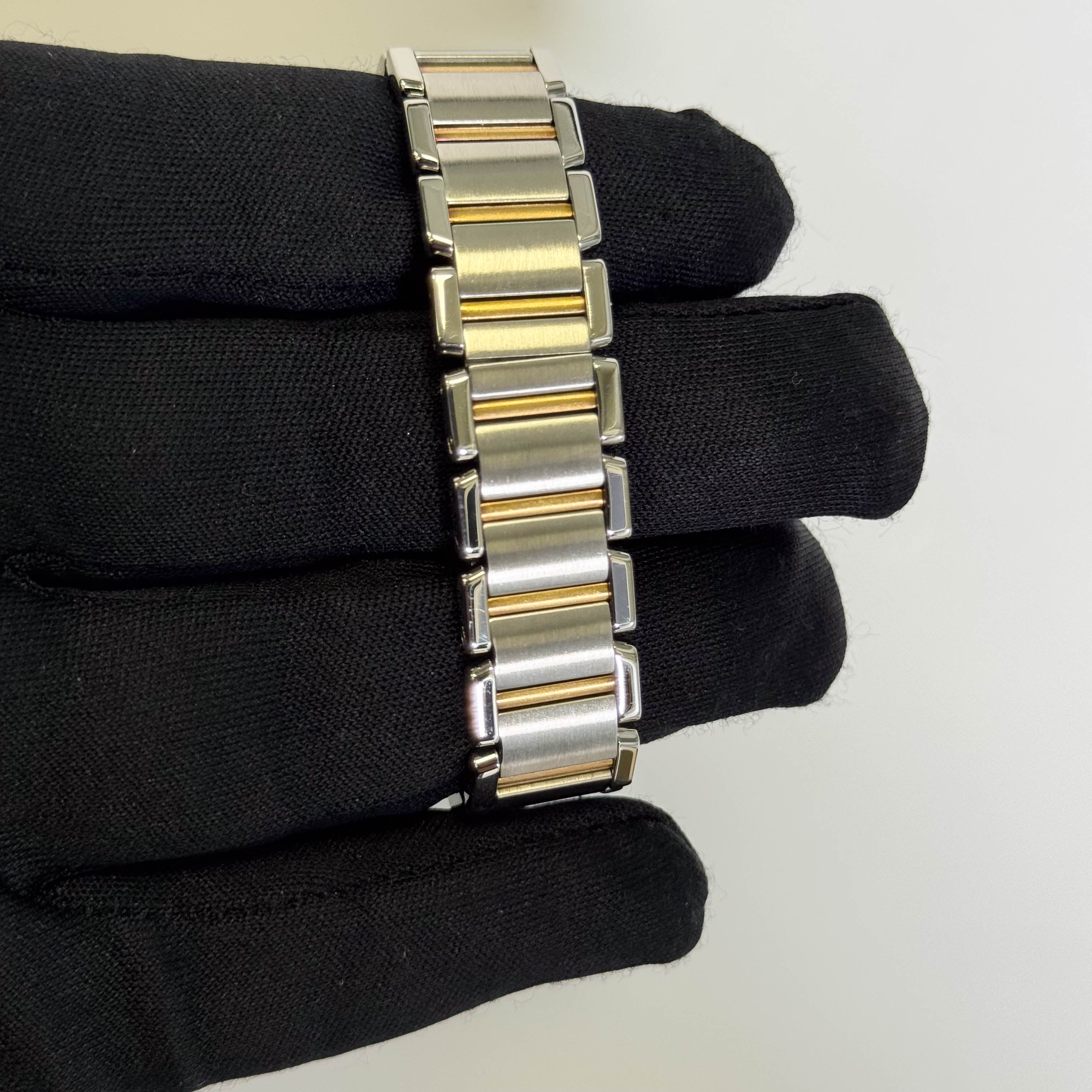 Cartier Tank 20mm White Dial Watch Ref# W51007Q4