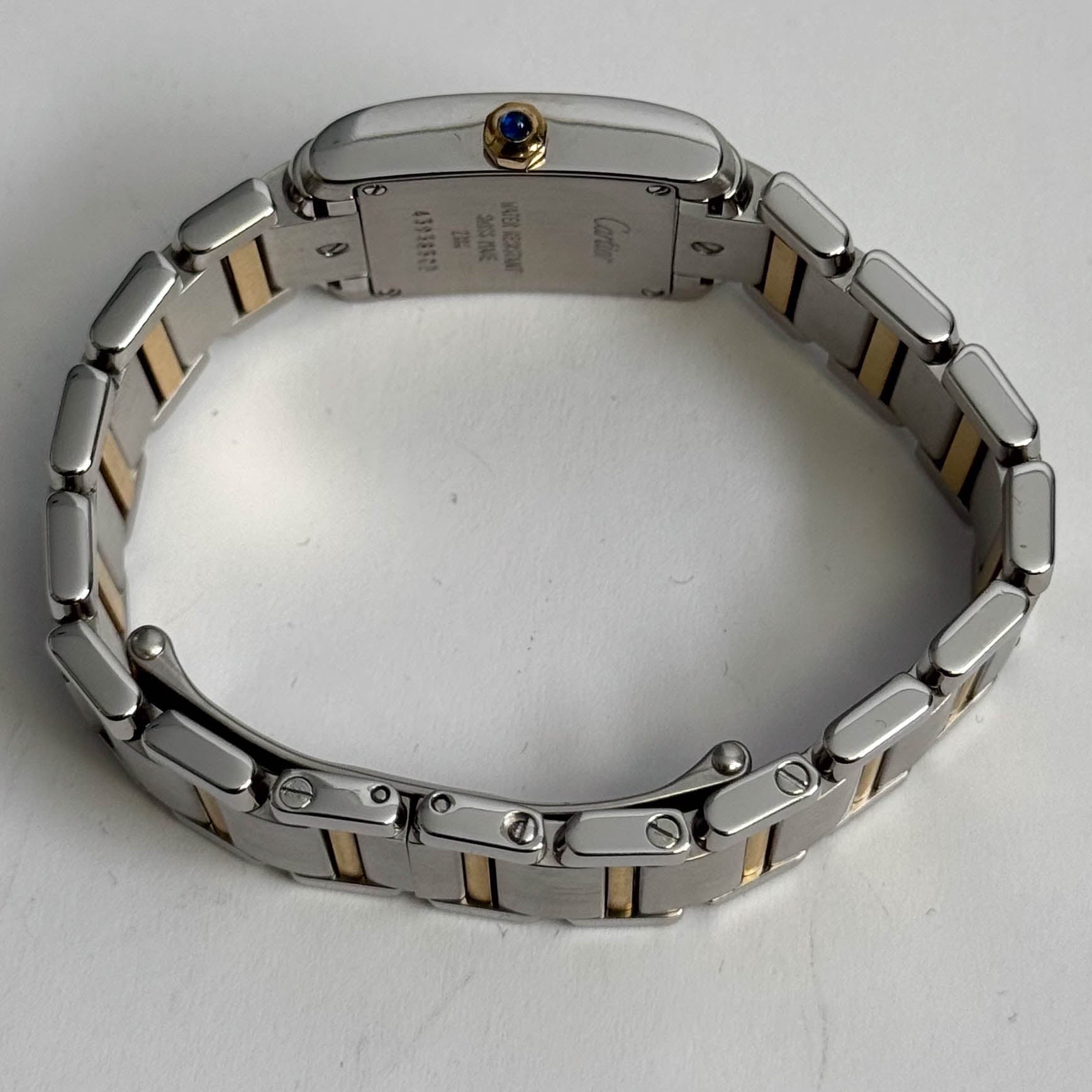 Cartier Tank 20mm White Dial Watch Ref# W51007Q4