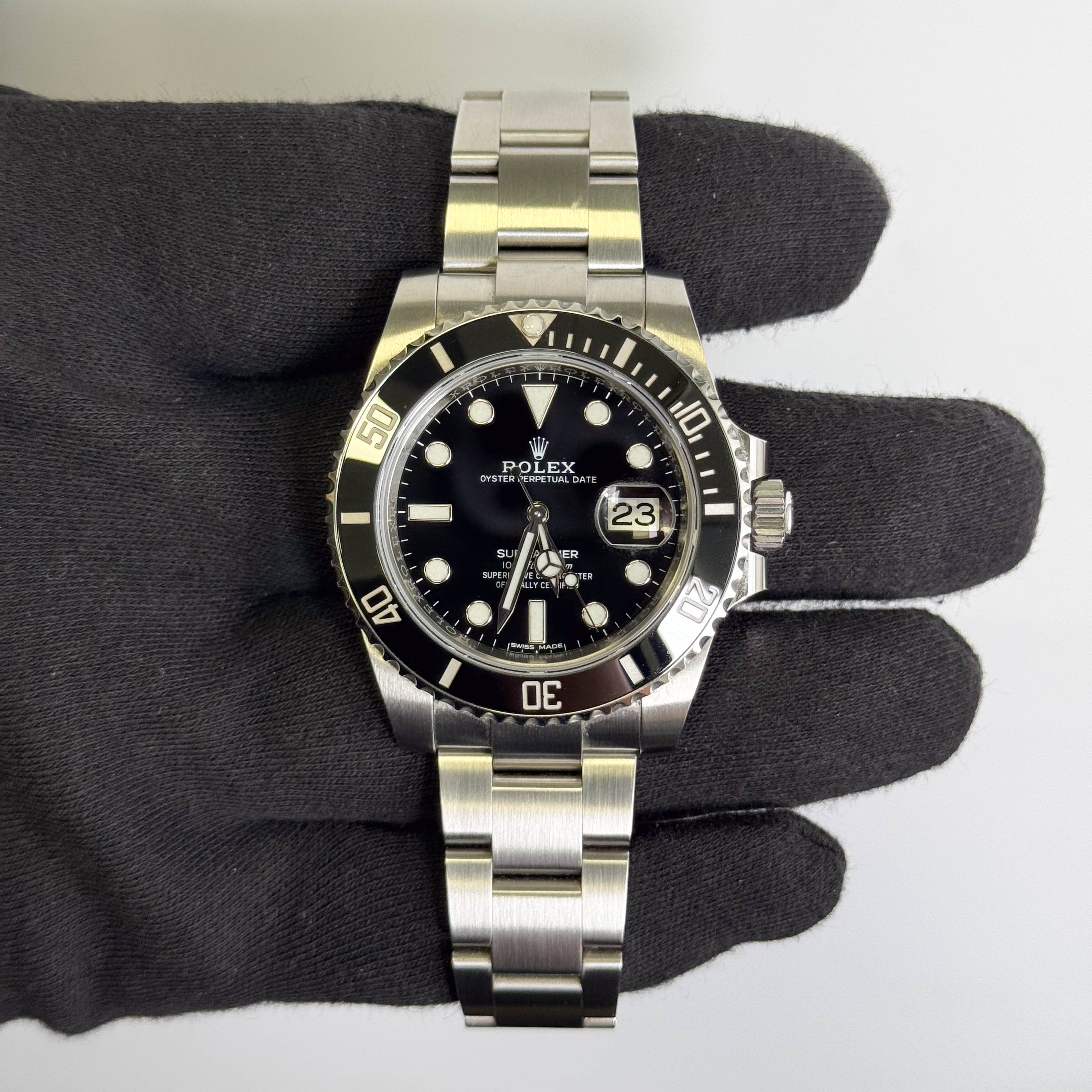 Rolex Submariner 40mm Black Dial Watch Ref# 116610LN