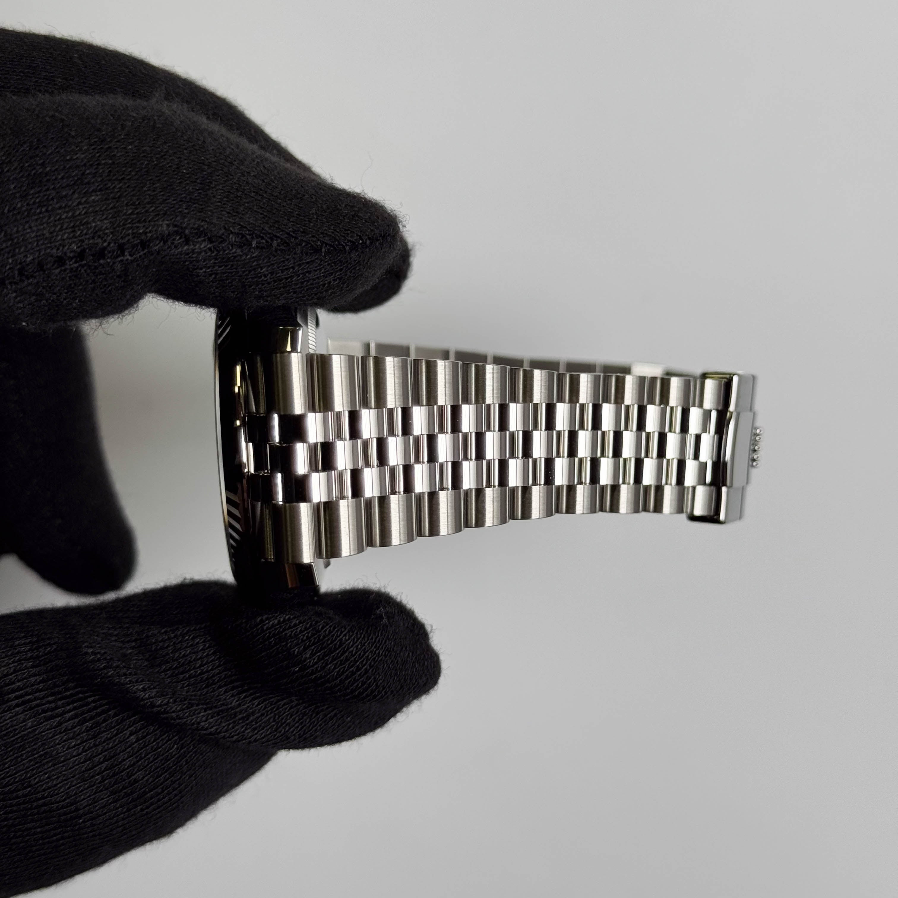Rolex Datejust 41mm Rhodium Dial Watch Ref# 126334