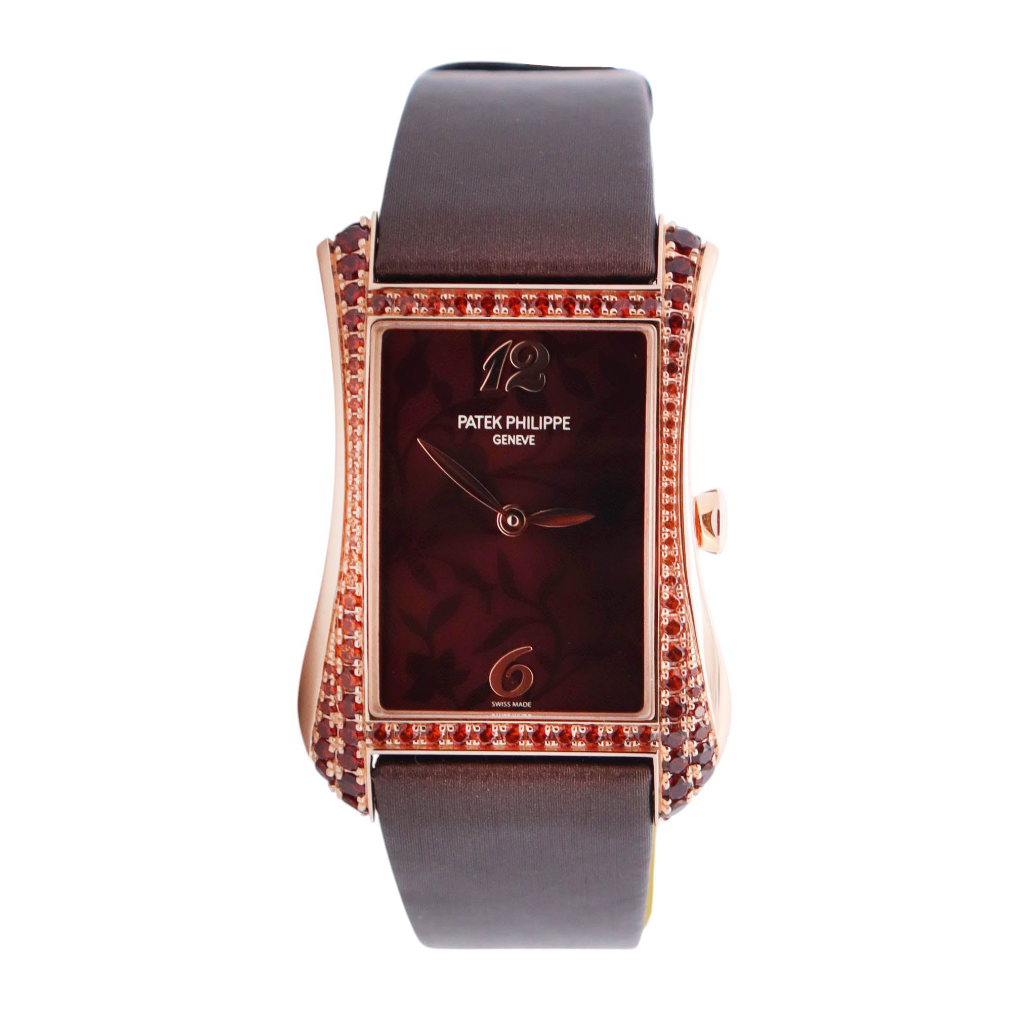 Patek Gondolo 28mm Brown Dial Watch Ref# 4962/200R-001 - Happy Jewelers Fine Jewelry Lifetime Warranty