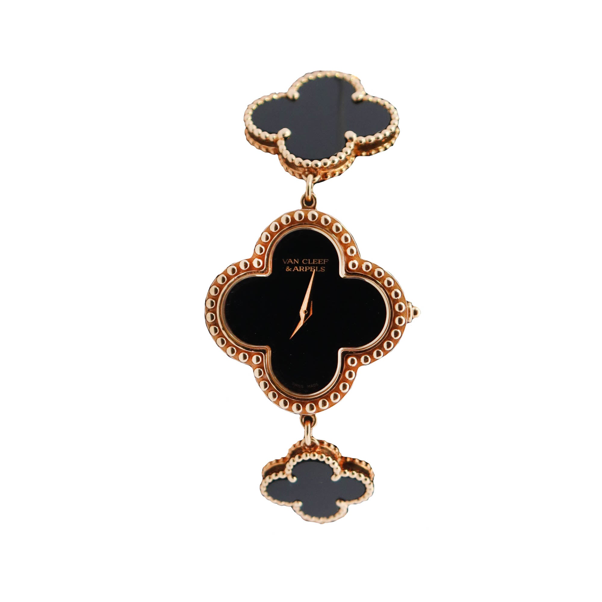 Van Cleef Onyx 26mm Black Dial Watch Ref# HH56281 - Happy Jewelers Fine Jewelry Lifetime Warranty