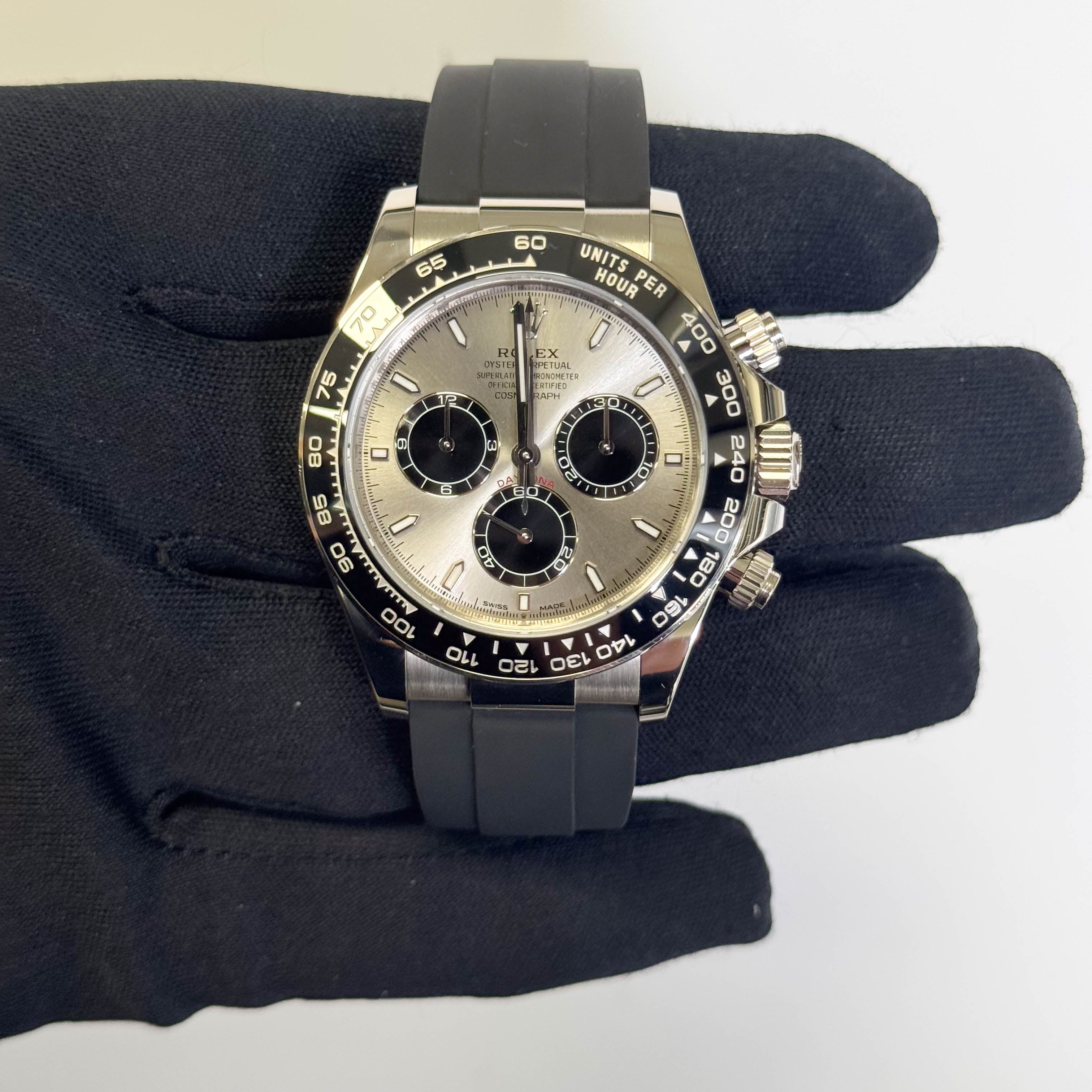 Rolex Daytona 40mm Silver Dial Watch Ref# 126519LN - Happy Jewelers Fine Jewelry Lifetime Warranty