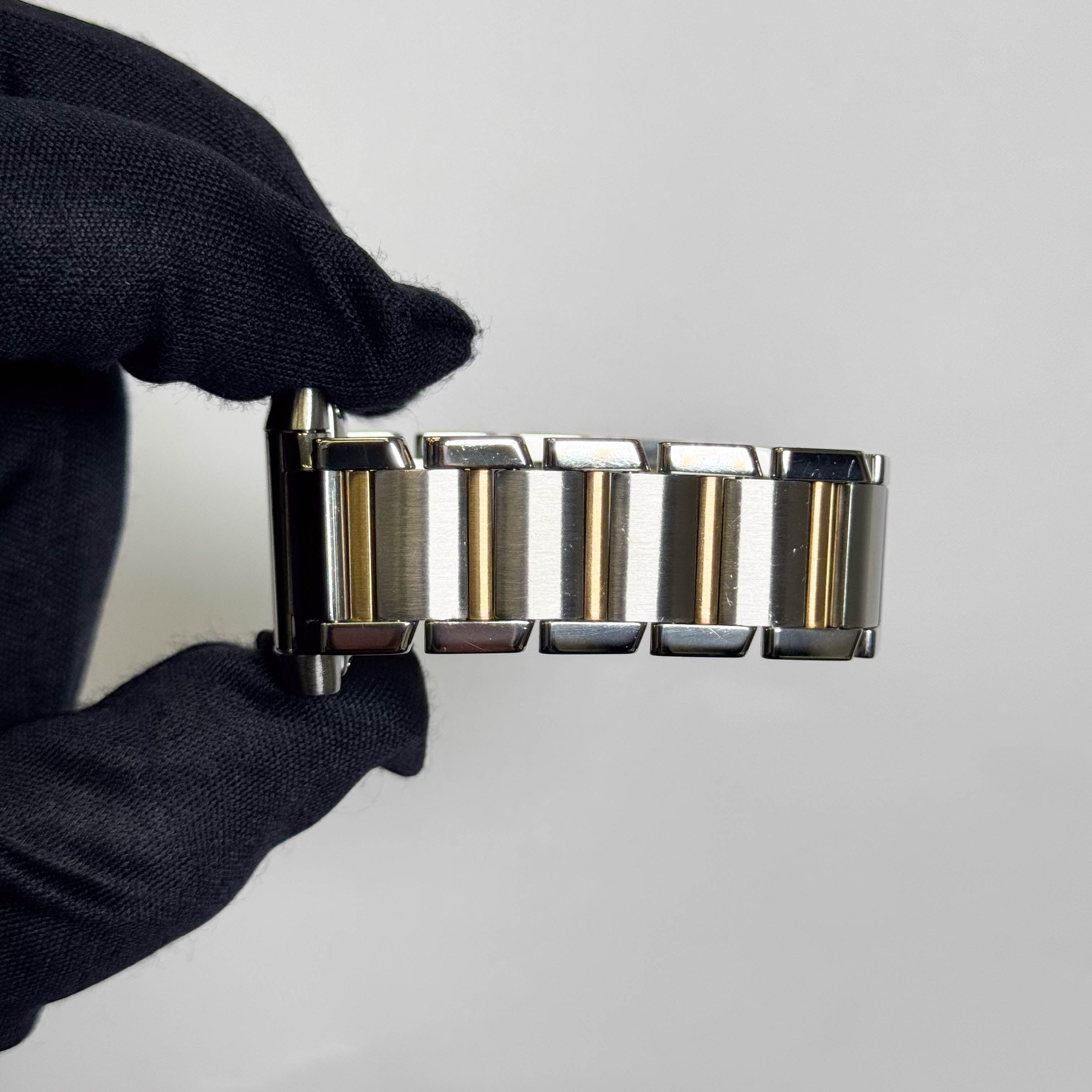 Cartier Tank Francaise Stainless Steel 32mm White Dial Watch Ref# W51005Q4 - Happy Jewelers Fine Jewelry Lifetime Warranty