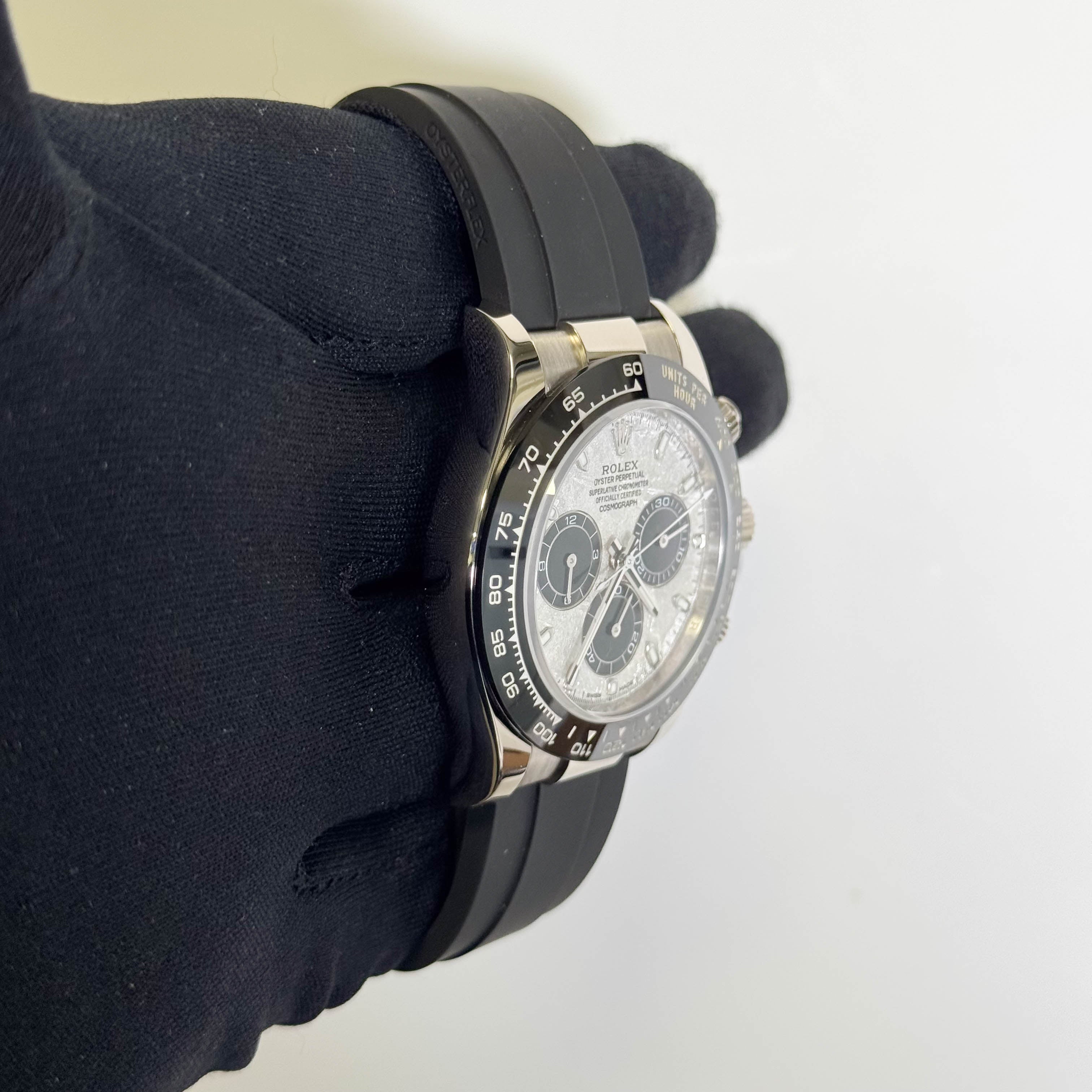 Rolex Daytona 40mm Meteorite Dial Watch Ref# 116519LN - Happy Jewelers Fine Jewelry Lifetime Warranty
