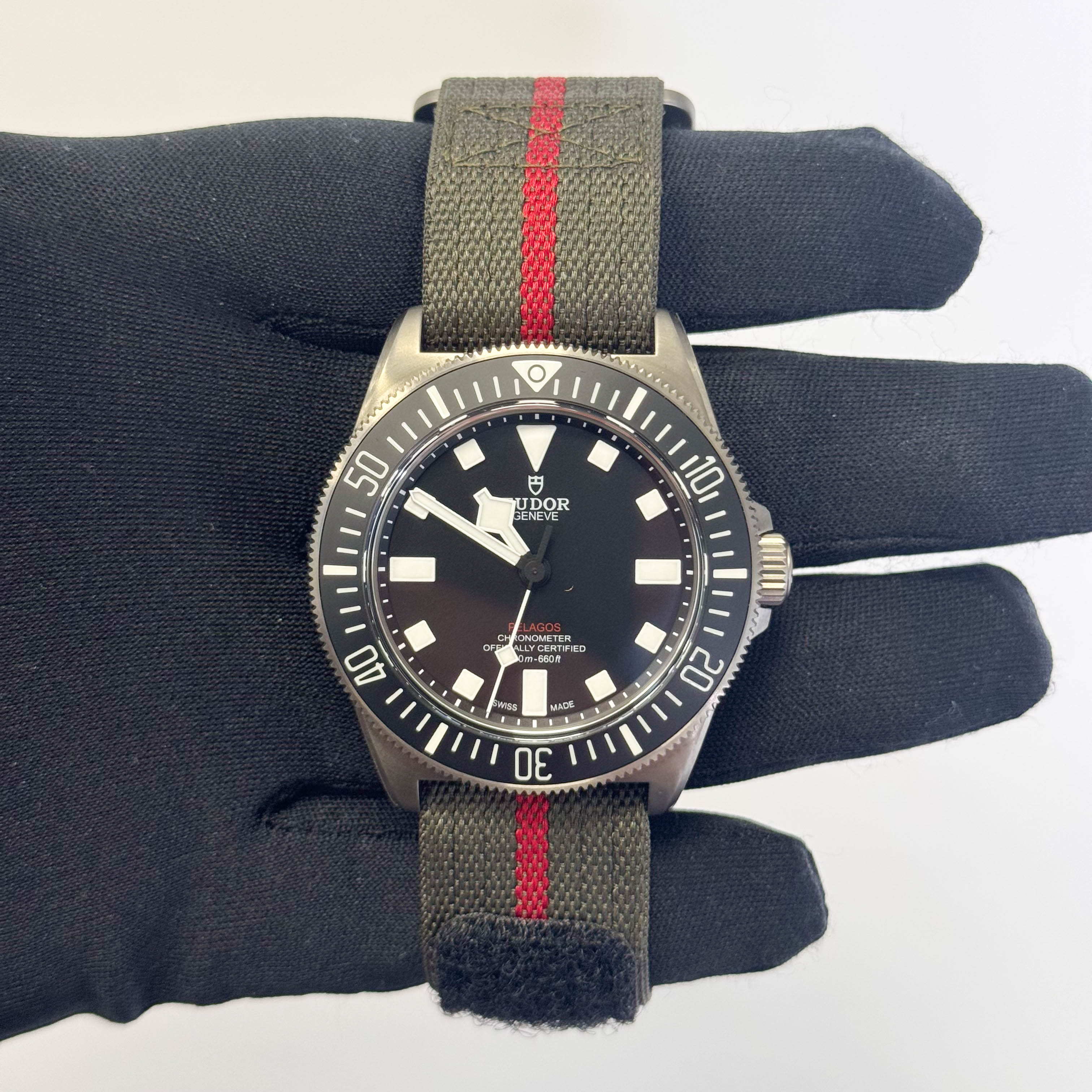 Tudor Pelagos FXD 42mm Black Dial Watch Ref# 25717N - Happy Jewelers Fine Jewelry Lifetime Warranty